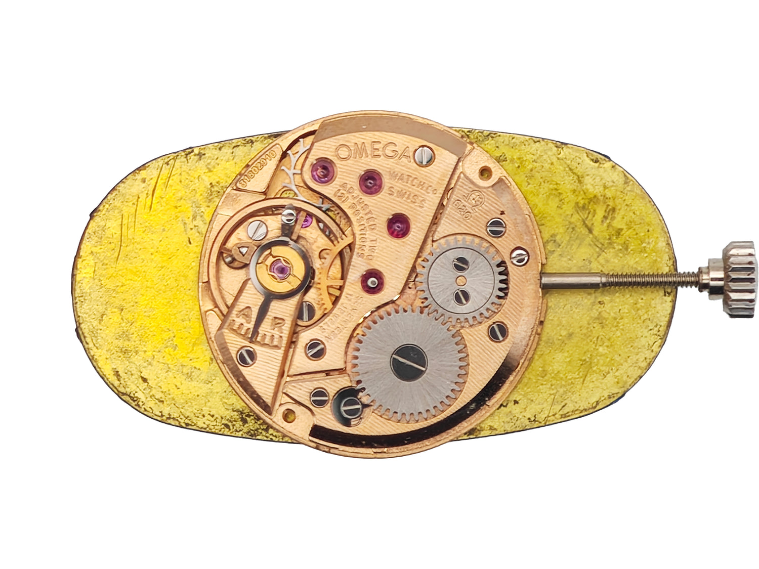 オメガ アンドリュー・グリマ デ・ヴィル SV925無垢 Ref.8333 / OMEGA Andrew Grima DEVILLE Lapis Lazuli