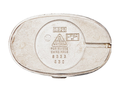 オメガ アンドリュー・グリマ デ・ヴィル SV925無垢 Ref.8333 / OMEGA Andrew Grima DEVILLE Lapis Lazuli