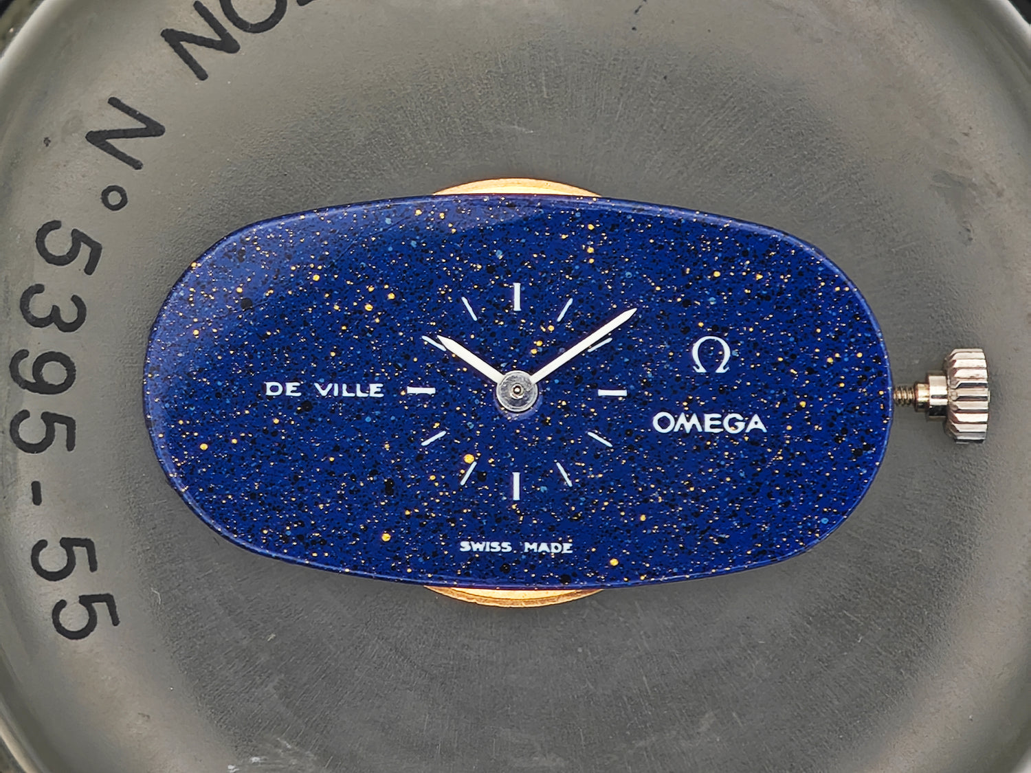 オメガ アンドリュー・グリマ デ・ヴィル SV925無垢 Ref.8333 / OMEGA Andrew Grima DEVILLE Lapis Lazuli