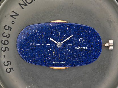 オメガ アンドリュー・グリマ デ・ヴィル SV925無垢 Ref.8333 / OMEGA Andrew Grima DEVILLE Lapis Lazuli