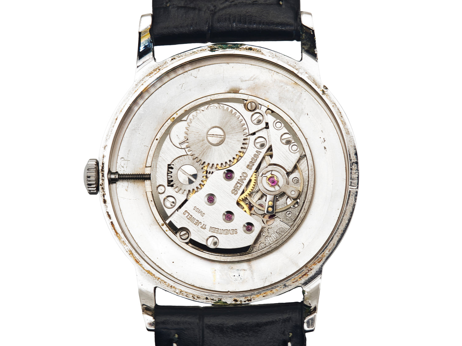 セイコー スイス製ムーブメント Ref.5328-0020  / SEIKO with Swiss Movement Cal.5328A 1975&