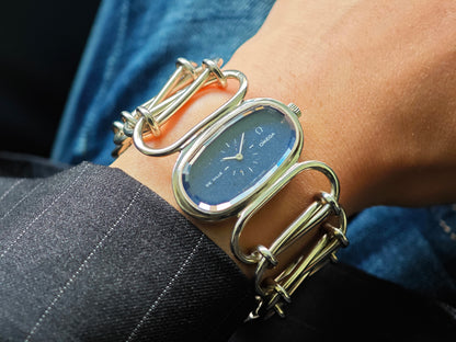 オメガ アンドリュー・グリマ デ・ヴィル SV925無垢 Ref.8333 / OMEGA Andrew Grima DEVILLE Lapis Lazuli