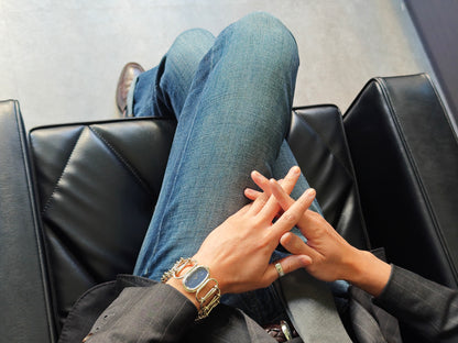 オメガ アンドリュー・グリマ デ・ヴィル SV925無垢 Ref.8333 / OMEGA Andrew Grima DEVILLE Lapis Lazuli