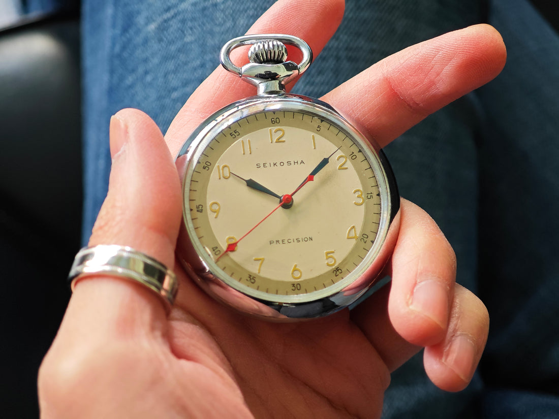 精工舎（現セイコー） 19型 中三針懐中時計 プレシジョン / SEIKO Pocket watch