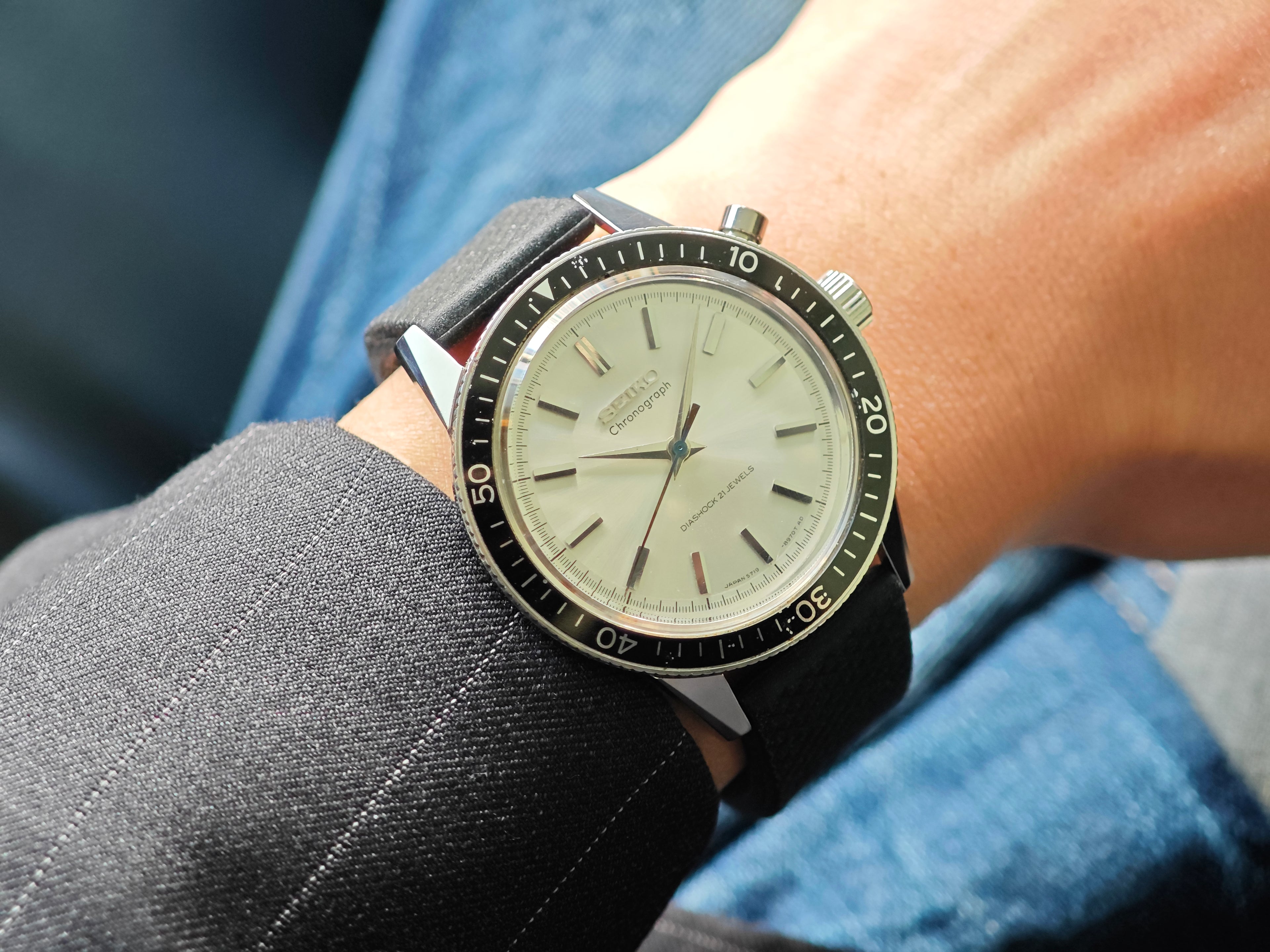 セイコー ワンプッシュクロノ 2nd Ref.5719-8980 / SEIKO &