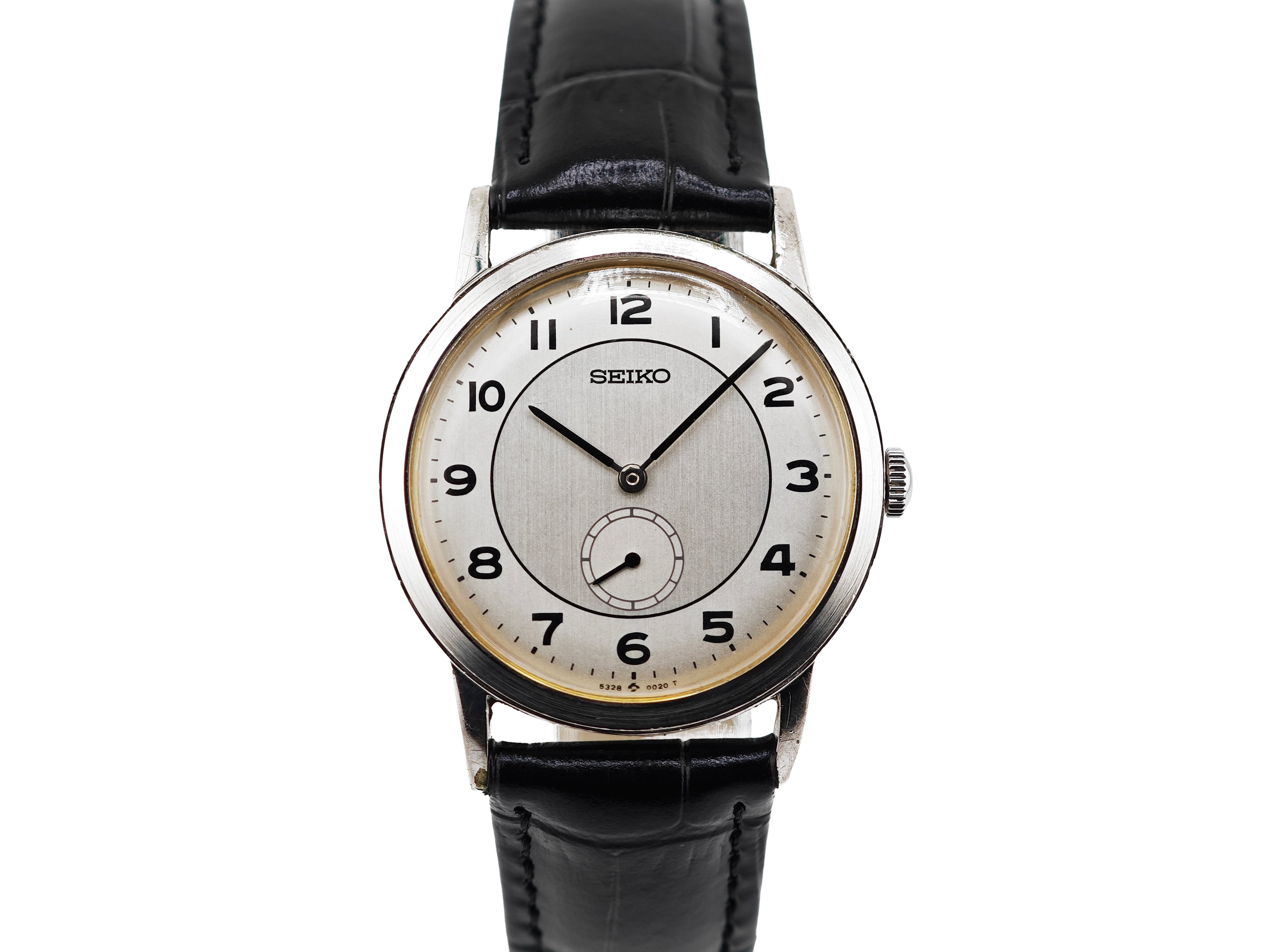 激レア スイス製キャリバー搭載 SEIKO 5328 0020 スモセコ 手巻き 動作