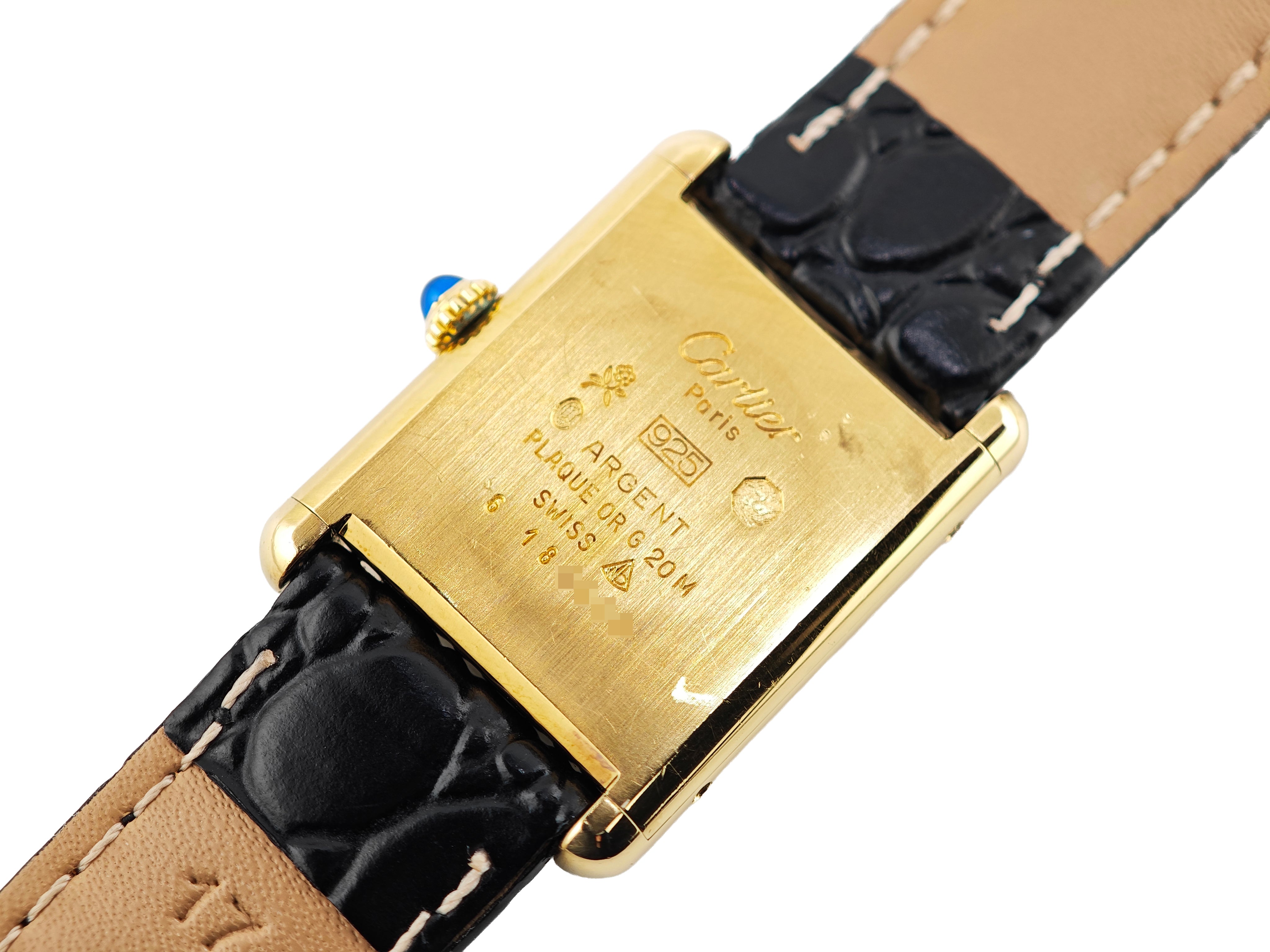 カルティエ マストタンク LM 手巻き Cal.78-1 / CARTIER TANK LM size