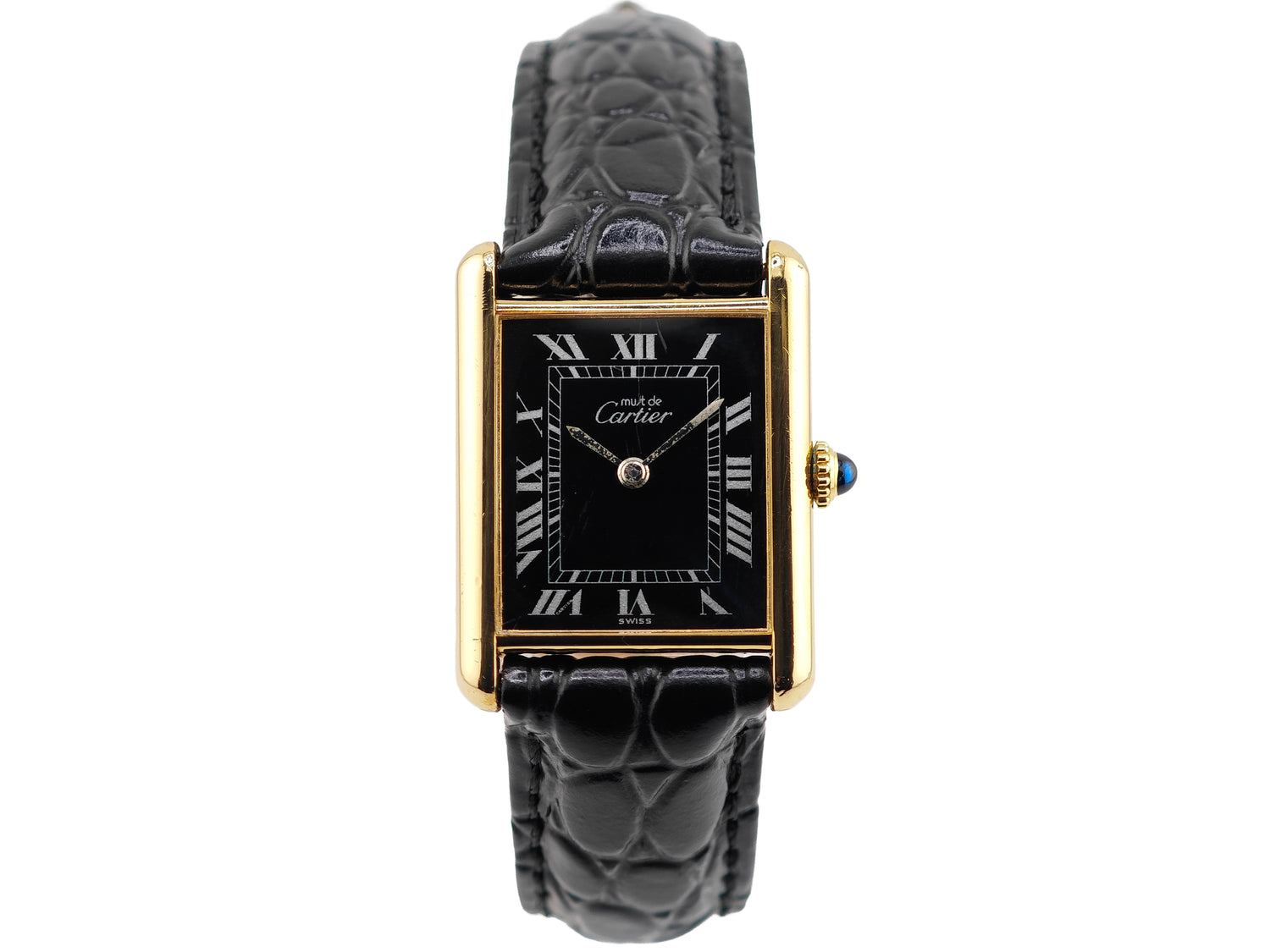 カルティエ マストタンク LM 手巻き Cal.78-1 / CARTIER TANK LM size MECHANICAL 1970&