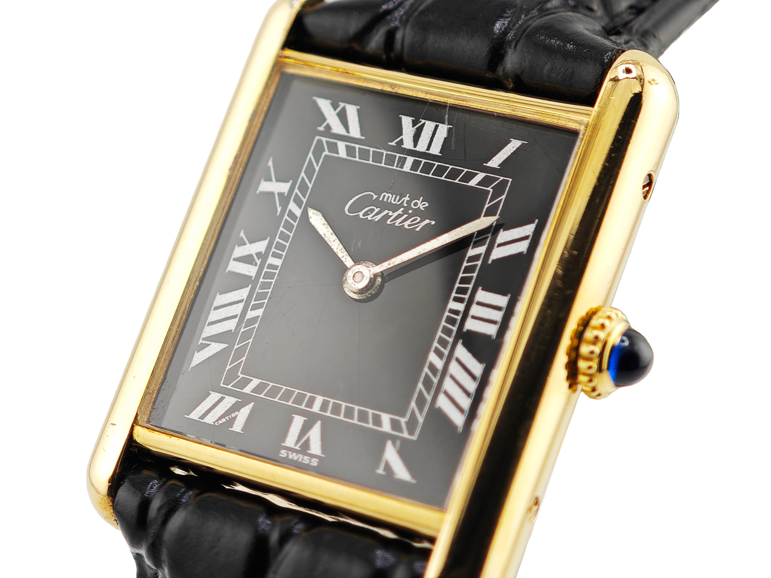 カルティエ マストタンク LM 手巻き Cal.78-1 / CARTIER TANK LM size MECHANICAL 1970&