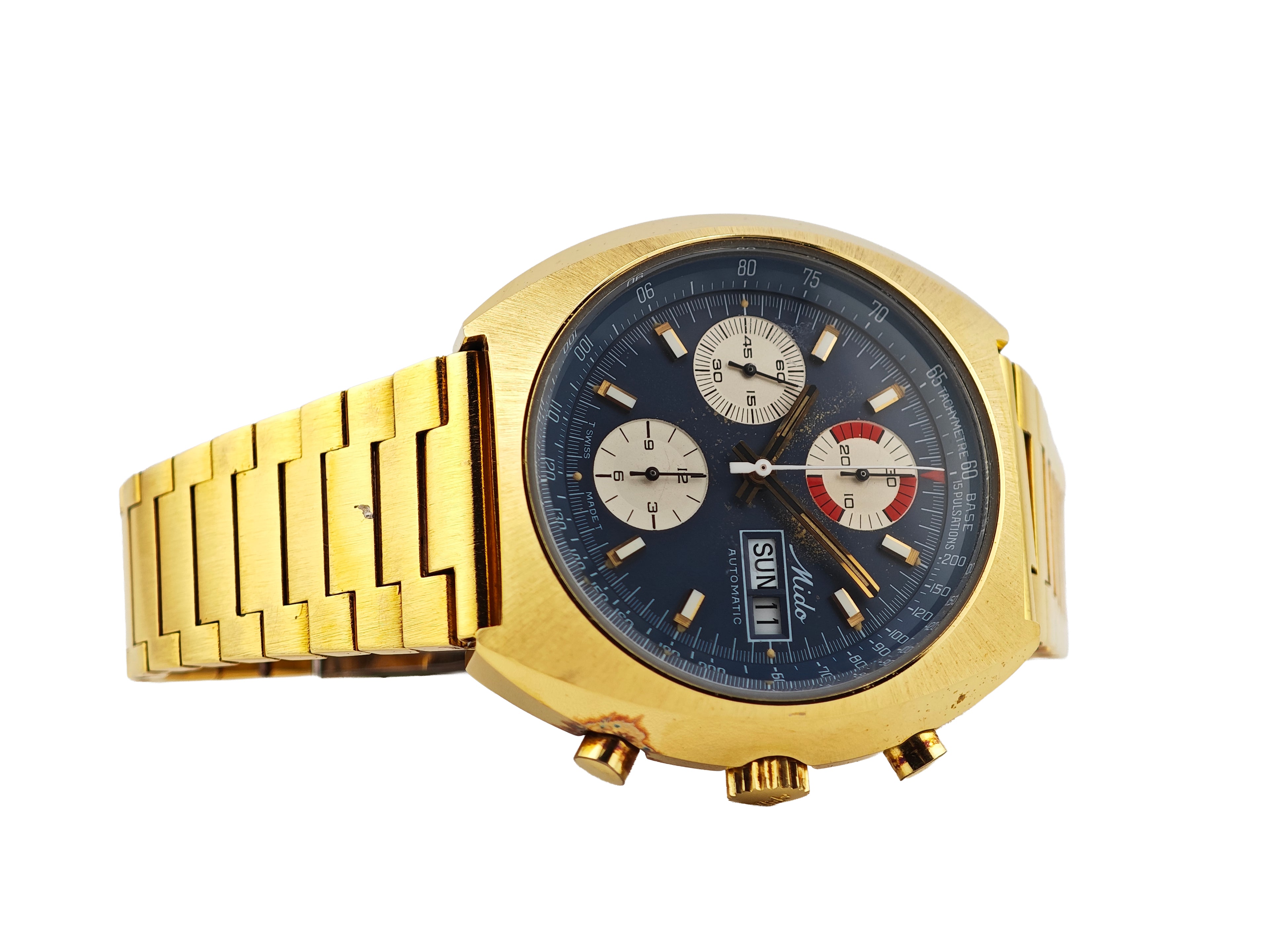 ミドー クロノグラフ Ref.0900-2 / MIDO Chronograph 1970&