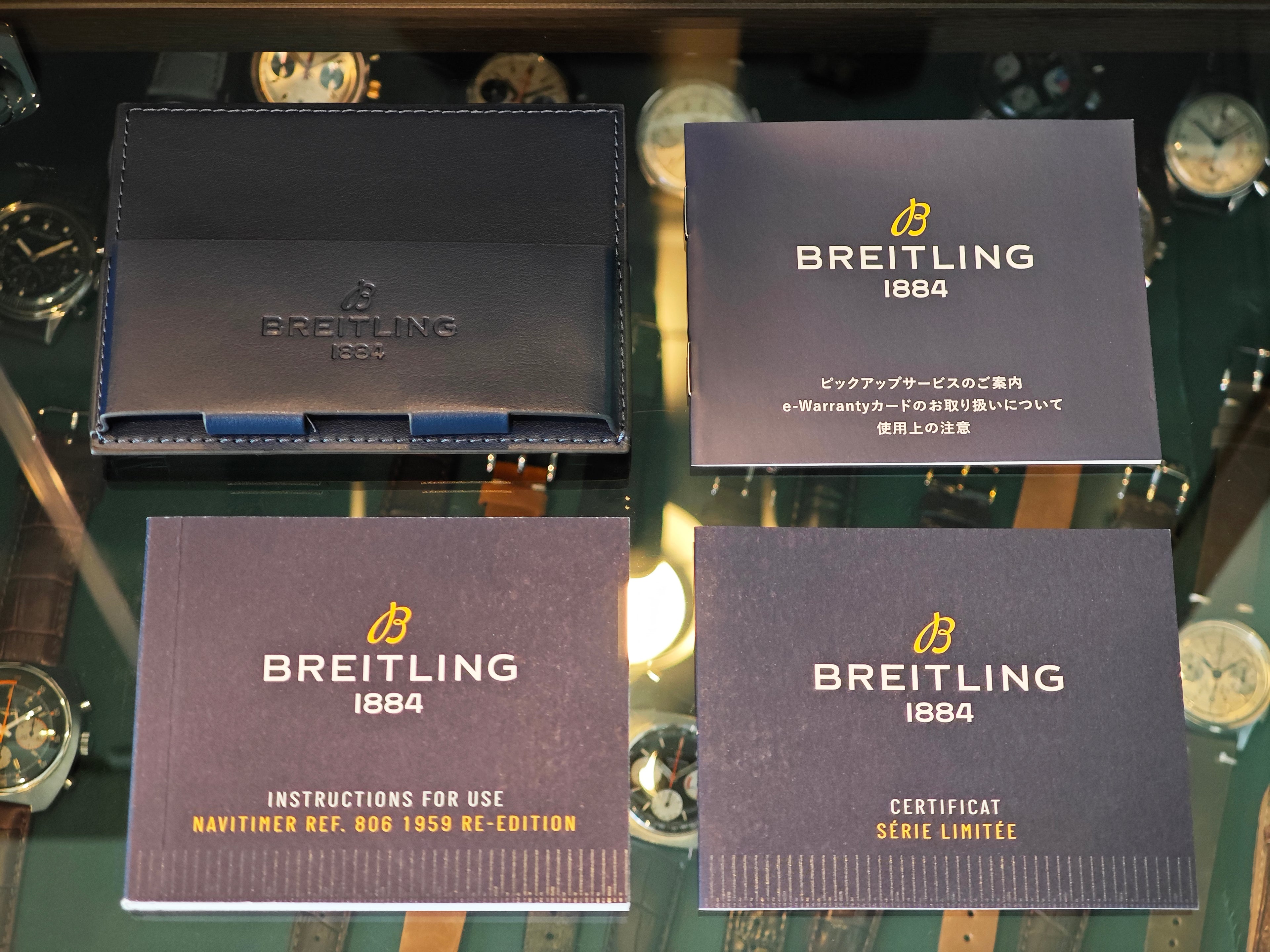 ブライトリング 未使用品 ナビタイマー リ・エディション 世界限定1959本 Ref.806 / BREITLING NAVITIMER Re-Edition. Limited to 1959 pieces