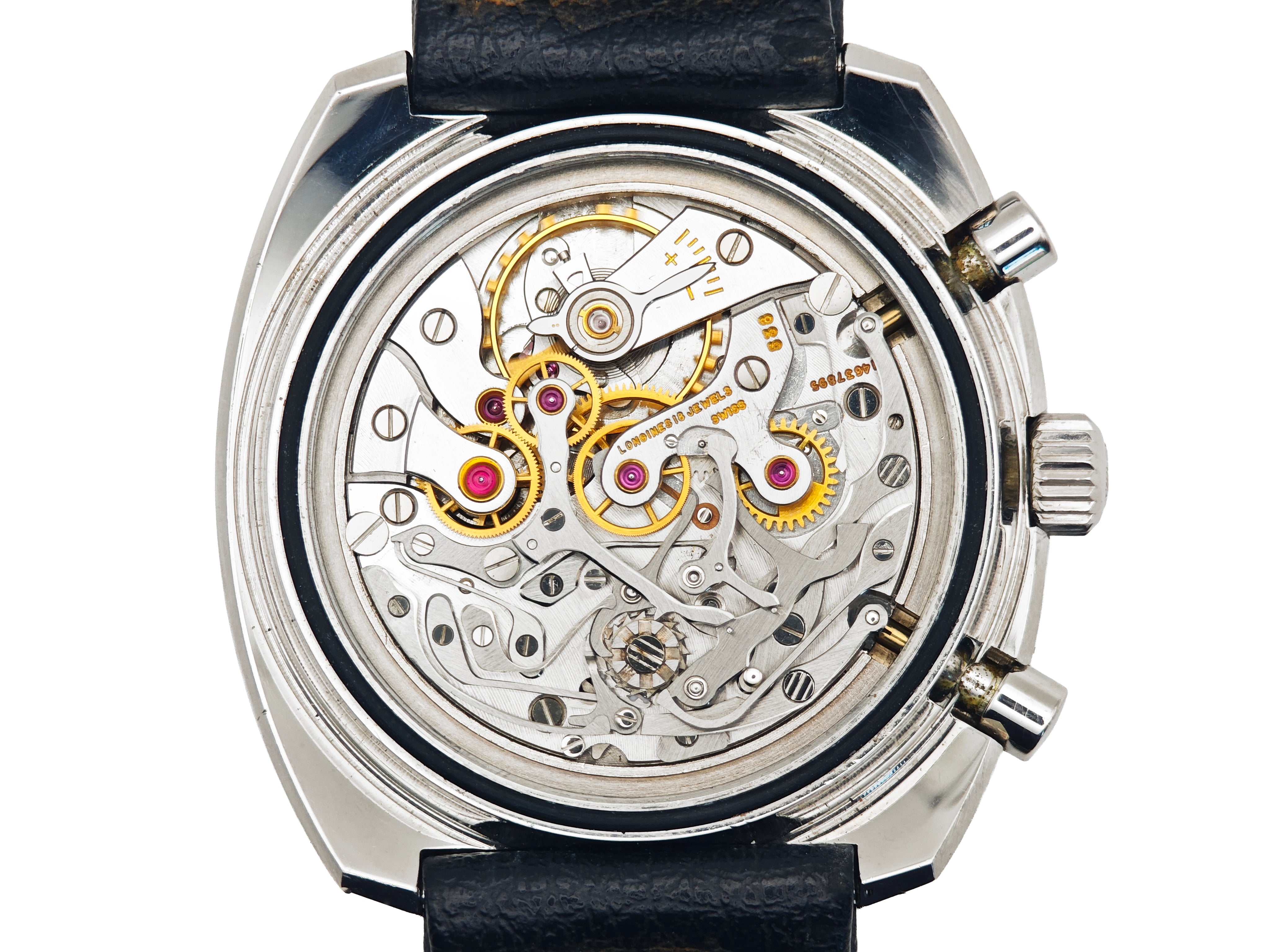 ロンジン フライバック ノギスクロノ Ref.8225-1 / LONGINES 