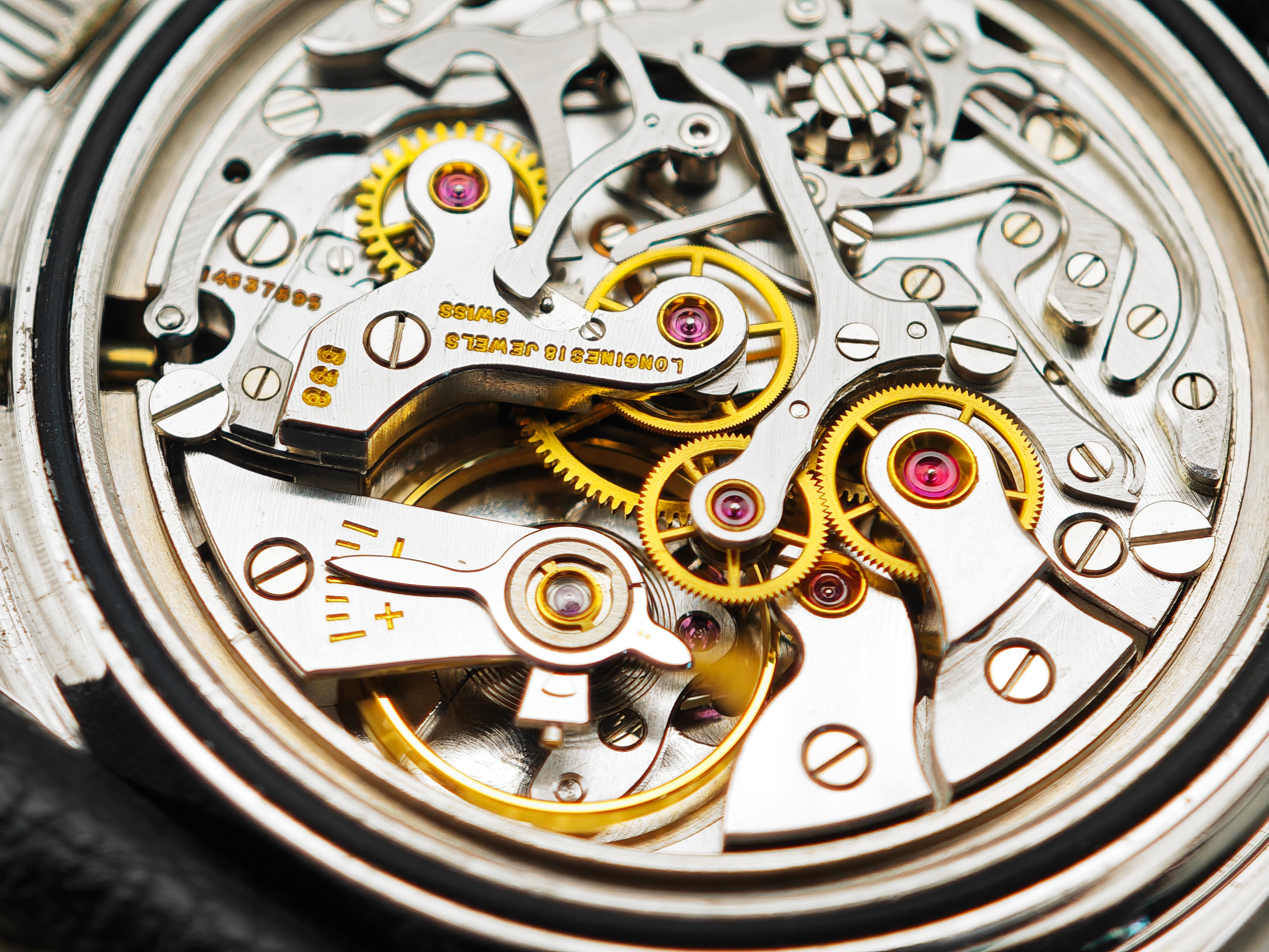 ロンジン フライバック ノギスクロノ Ref.8225-1 / LONGINES 