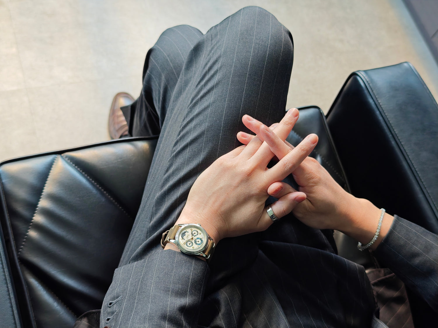 オリス アトリエ ムーンフェイズ REF.7433B CAL.ORIS 581 / ORIS Atelier DayDate Moon Phase