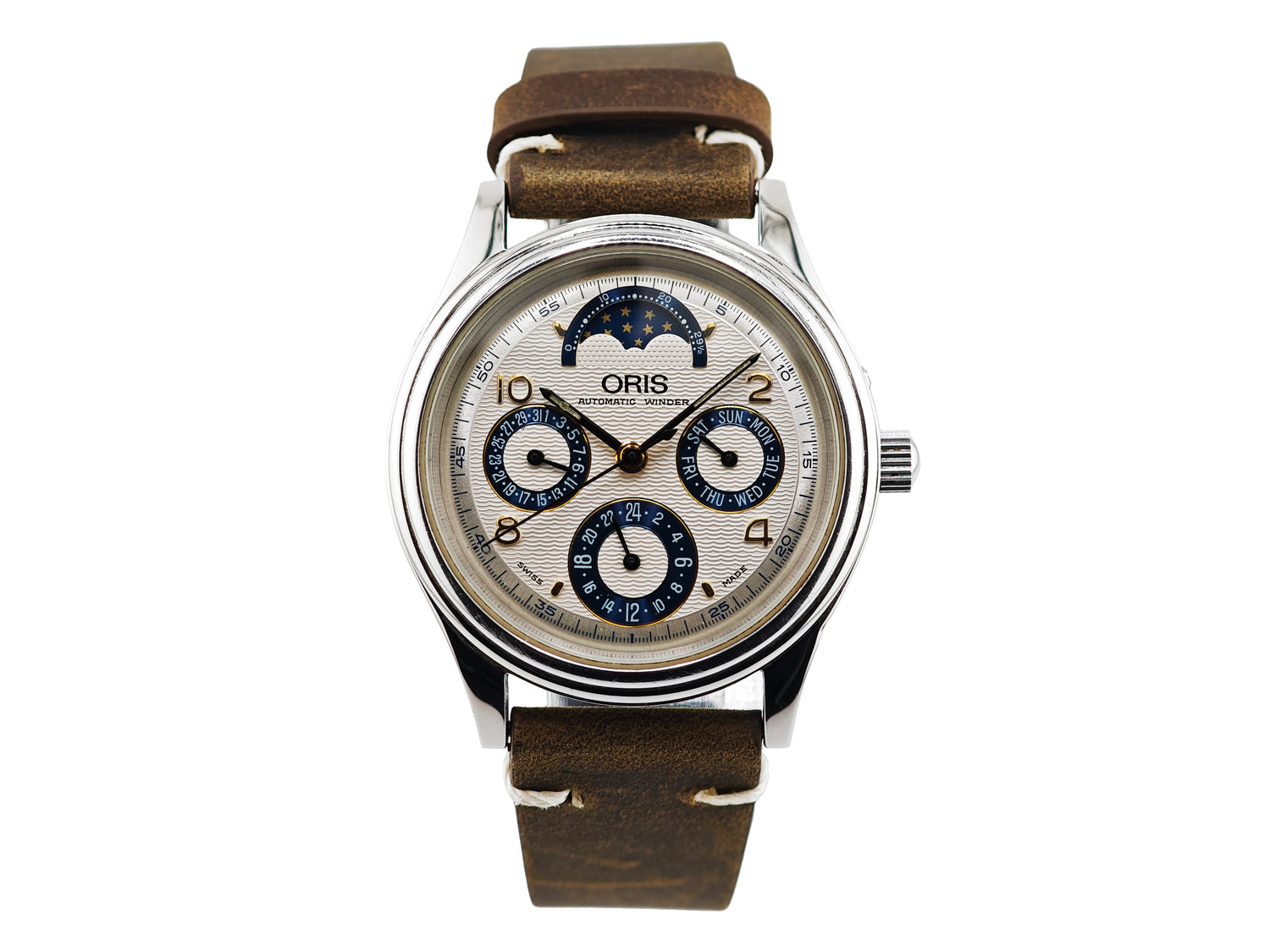 オリス アトリエ ムーンフェイズ REF.7433B CAL.ORIS 581 / ORIS Atelier DayDate Moon Phase