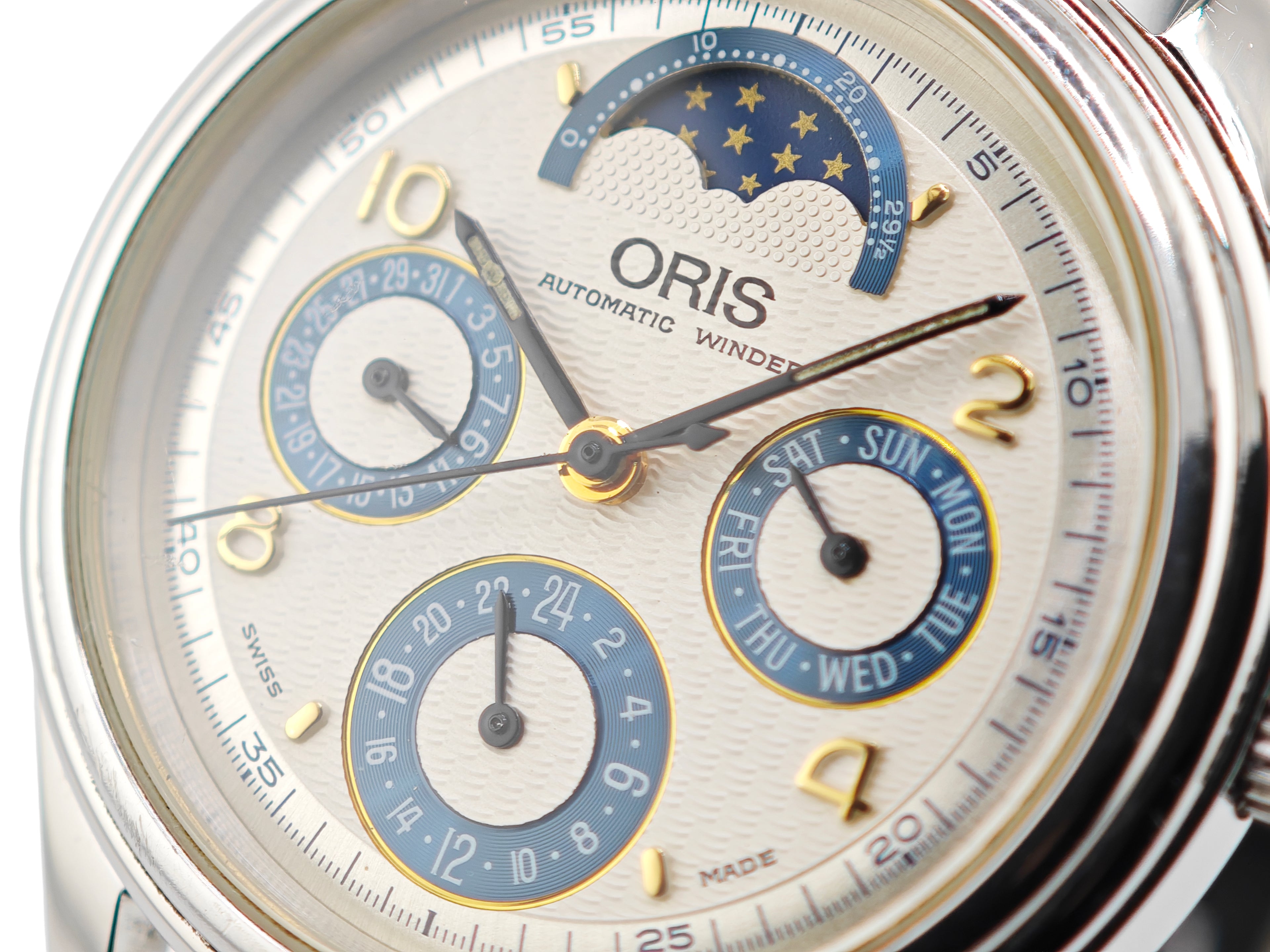 オリス アトリエ ムーンフェイズ REF.7433B CAL.ORIS 581 / ORIS Atelier DayDate Moon Phase