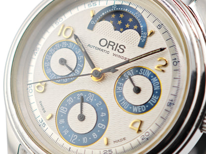 オリス アトリエ ムーンフェイズ REF.7433B CAL.ORIS 581 / ORIS Atelier DayDate Moon Phase
