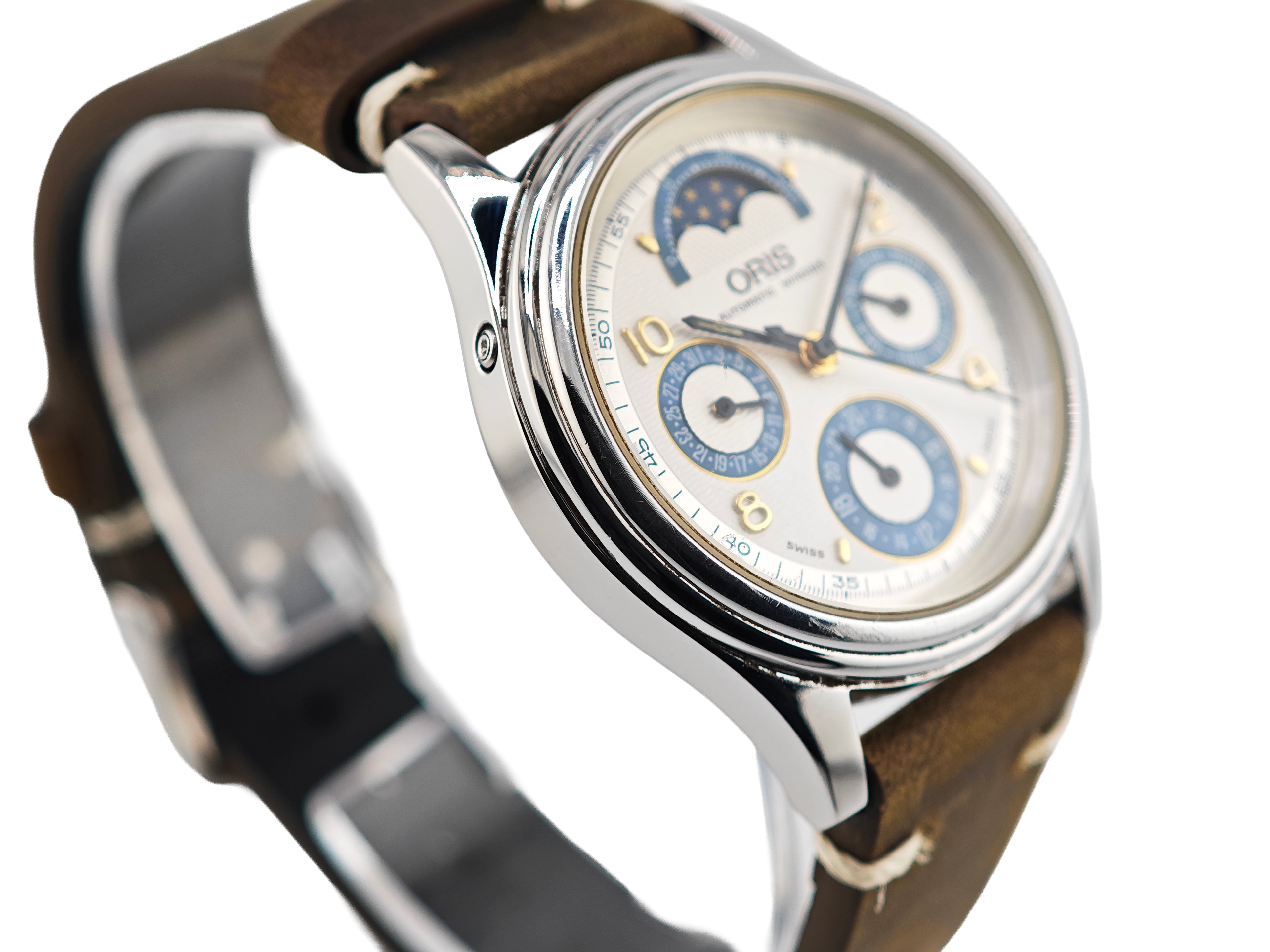 オリス アトリエ ムーンフェイズ REF.7433B CAL.ORIS 581 / ORIS Atelier DayDate Moon Phase