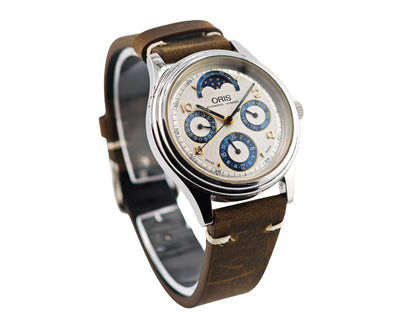 オリス アトリエ ムーンフェイズ REF.7433B CAL.ORIS 581 / ORIS Atelier DayDate Moon Phase