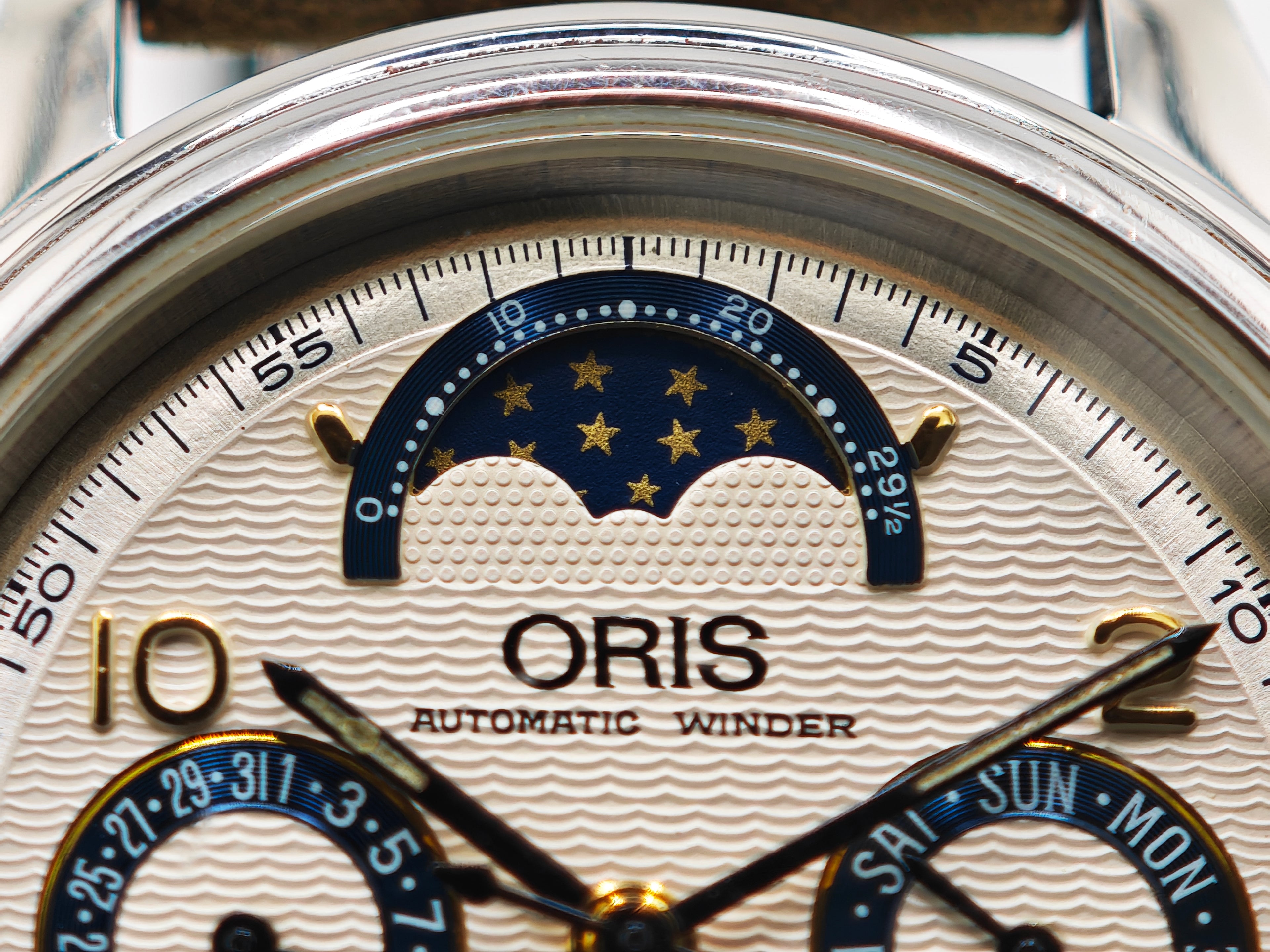 オリス アトリエ ムーンフェイズ REF.7433B CAL.ORIS 581 / ORIS Atelier DayDate Moon Phase