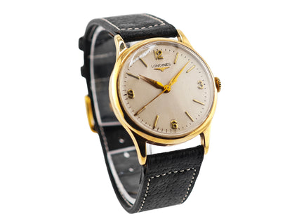 ロンジン デニソンケース 9K無垢 Ref.13322  \ LONGINES DENNISON case cal.12.68ZS 9ct gold