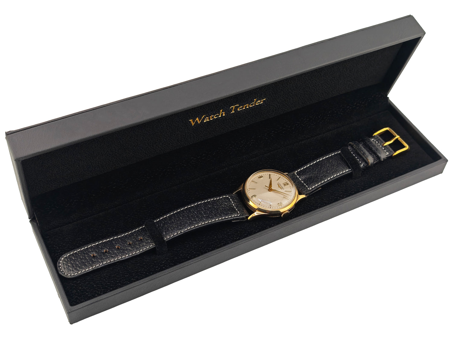 ロンジン デニソンケース 9K無垢 Ref.13322  \ LONGINES DENNISON case cal.12.68ZS 9ct gold