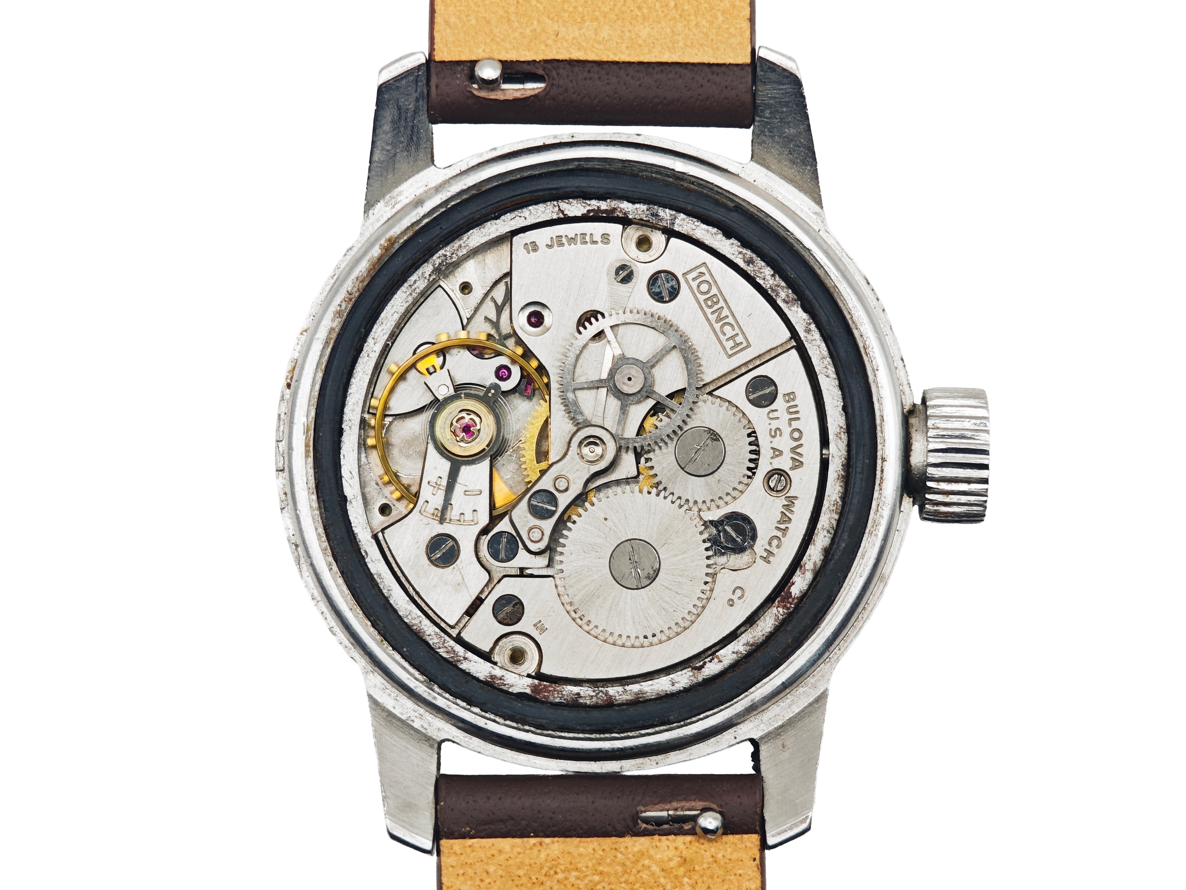 ブローバ 米軍官給品 REF.MIL-W-3818A CAL.10BNCH / Bulova military watch 50&