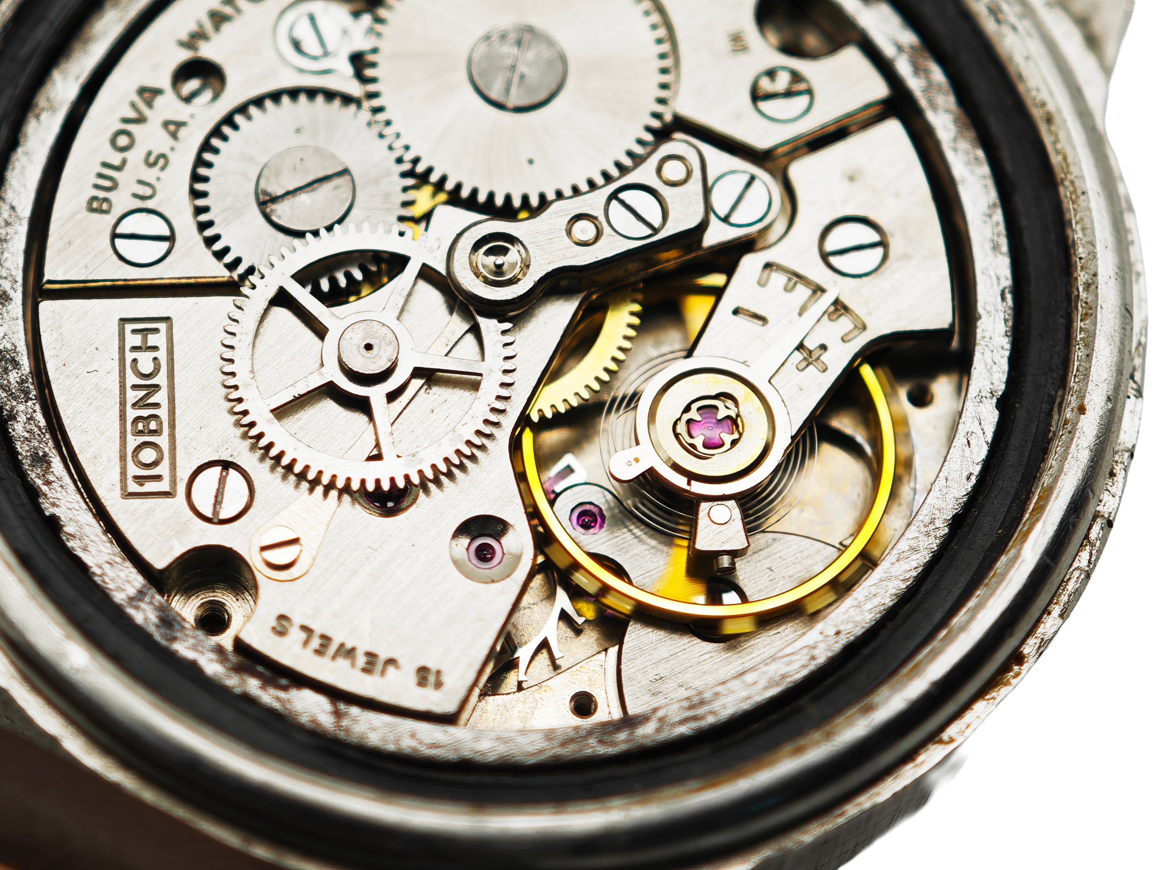 ブローバ 米軍官給品 REF.MIL-W-3818A CAL.10BNCH / Bulova military watch 50&