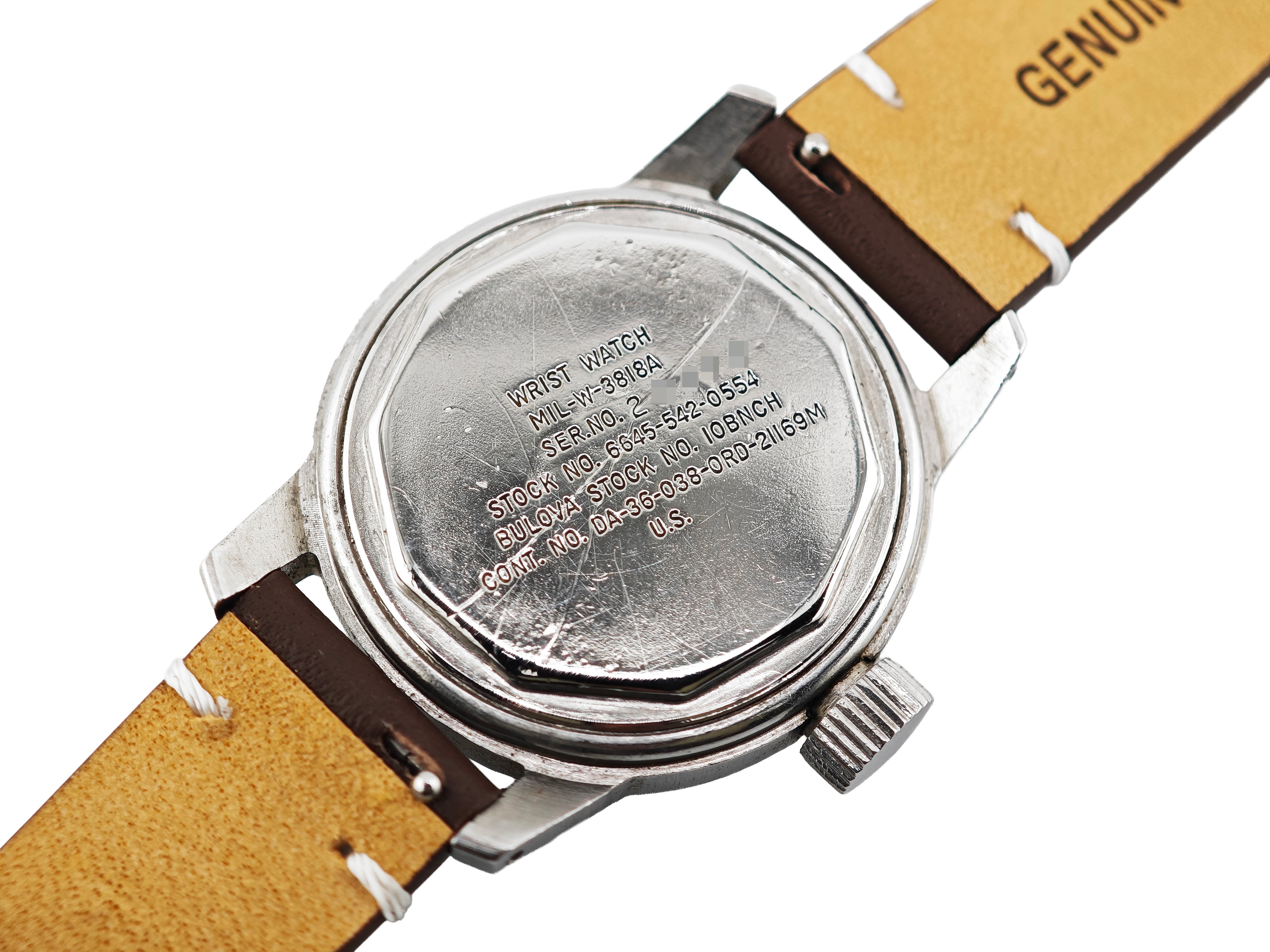 ブローバ 米軍官給品 REF.MIL-W-3818A CAL.10BNCH / Bulova military watch 50&