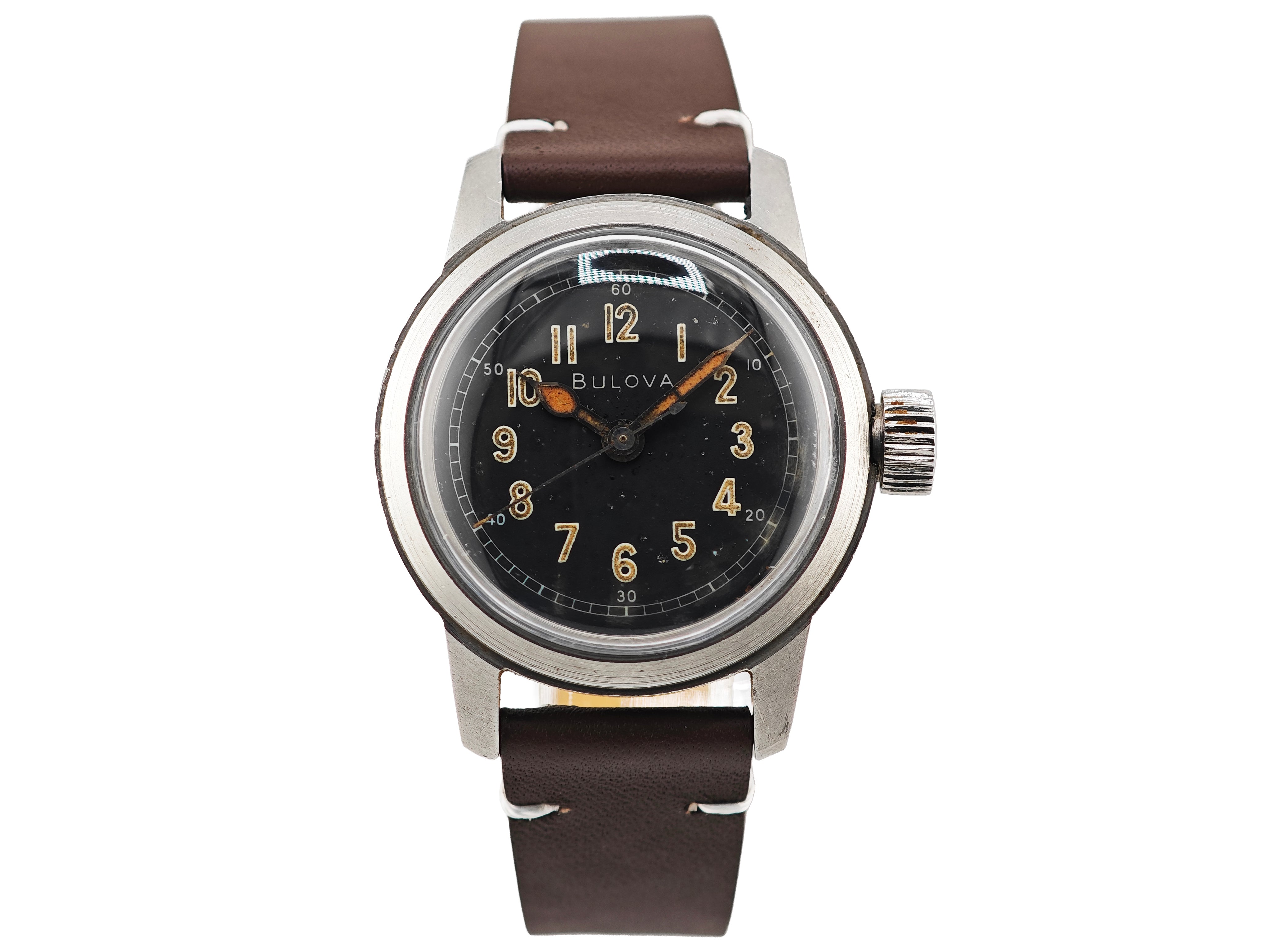 ブローバ 米軍官給品 REF.MIL-W-3818A CAL.10BNCH / Bulova military