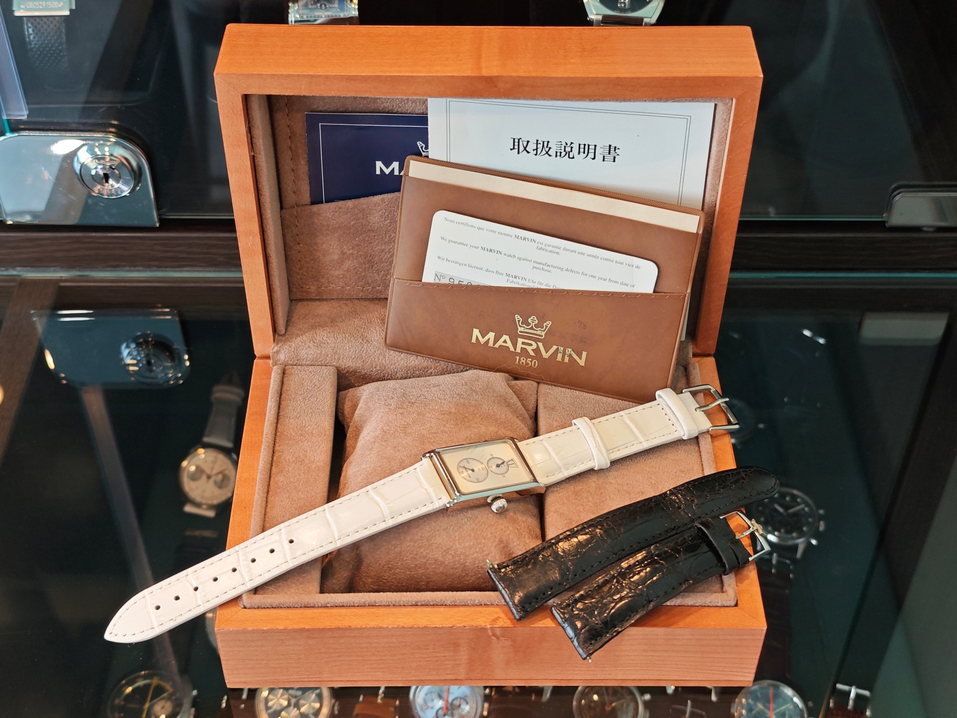 マーヴィン ドクターズウォッチ レギュレータージャンピングアワー Ref.541・902  / MARVIN jumping hour Doctors watch 1995&