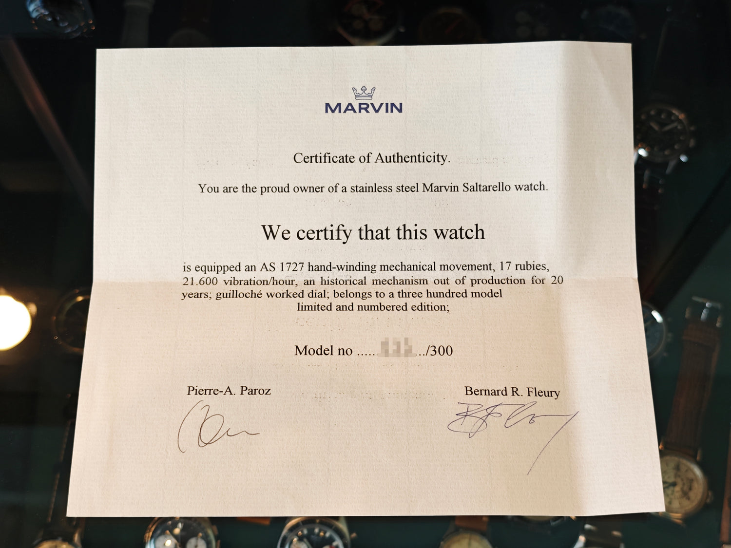 マーヴィン ドクターズウォッチ レギュレータージャンピングアワー Ref.541・902  / MARVIN jumping hour Doctors watch 1995&