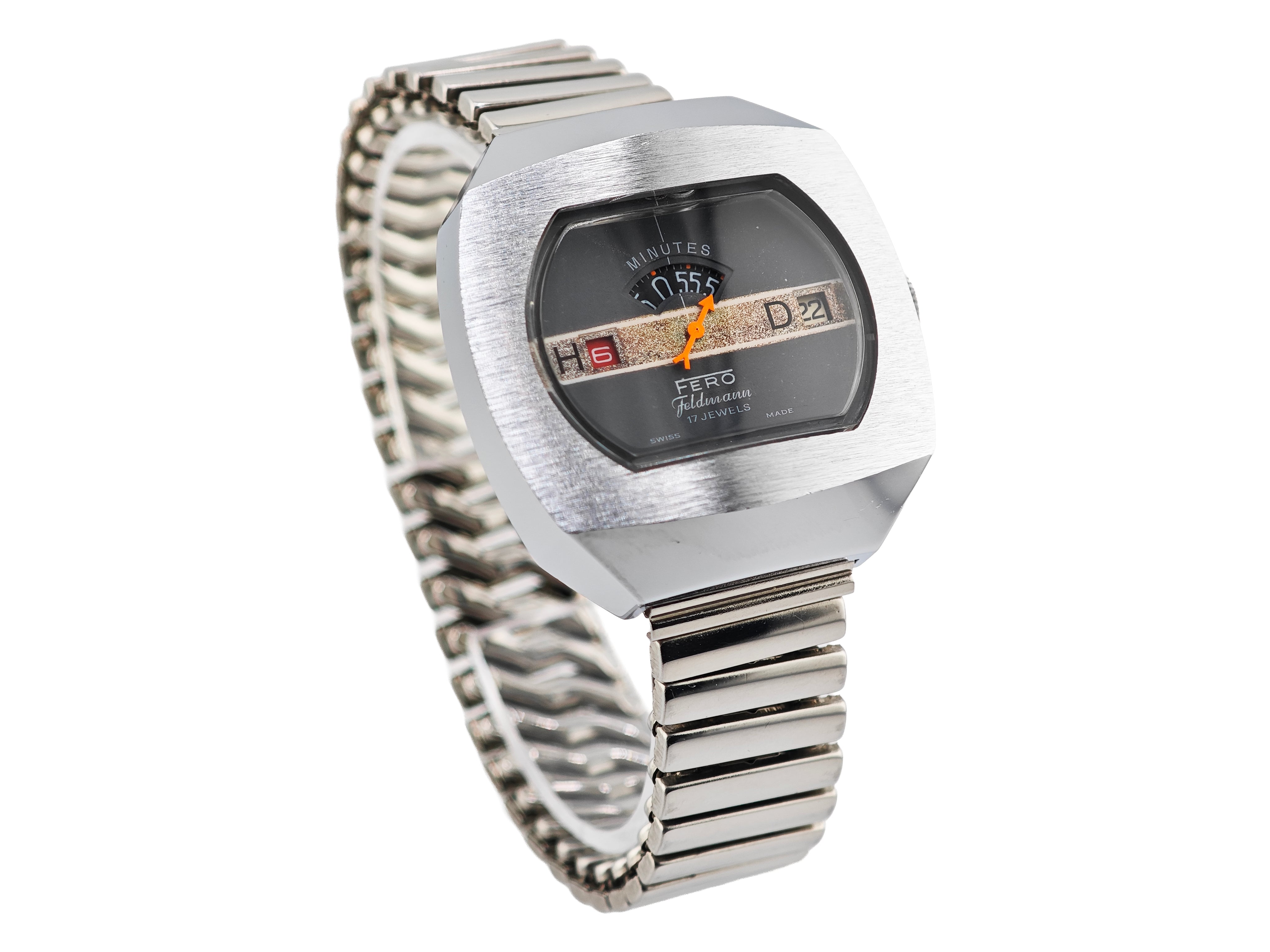 FERO Feldmann jump hour watch手巻き アンティーク 【公式通販】