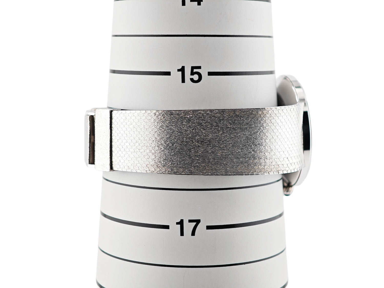 ダンヒル シルバーコレクション Cal.Peseux7001 / Dunhill Silver watch integrated bracelet 80&