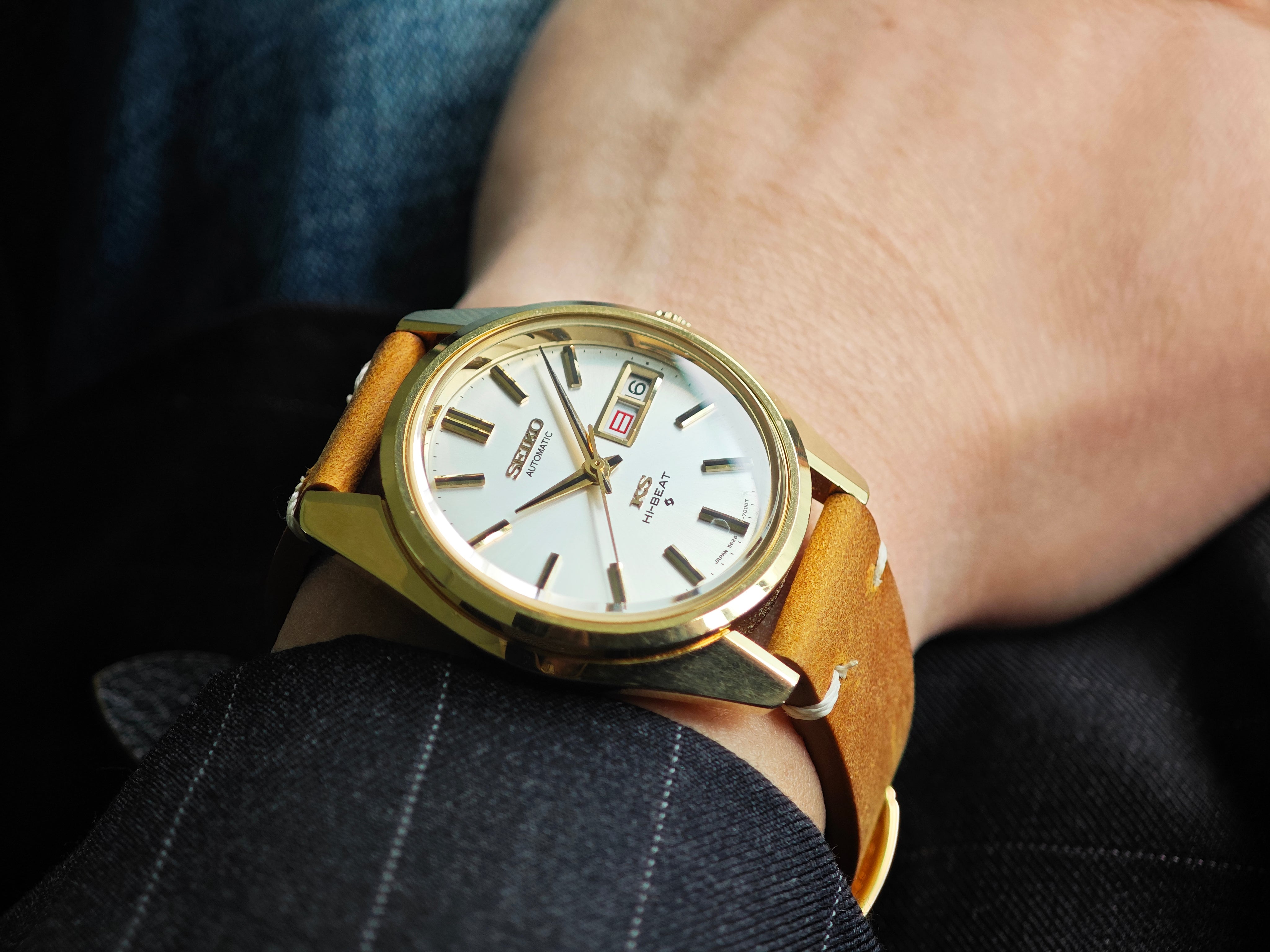 キングセイコー KINGSEIKO セイコー ハイビート HI-BEAT 45-7010 裏 
