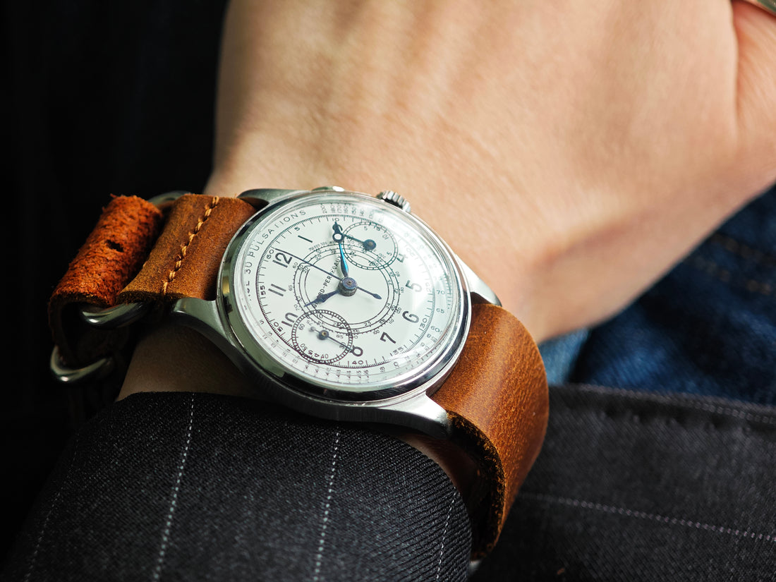 ジラール・ペルゴ ワンプッシュクロノ ドクターズパルセーション Cal. Valjoux 23 / Girard-Perregaux Monopusher Doctors Pulsation