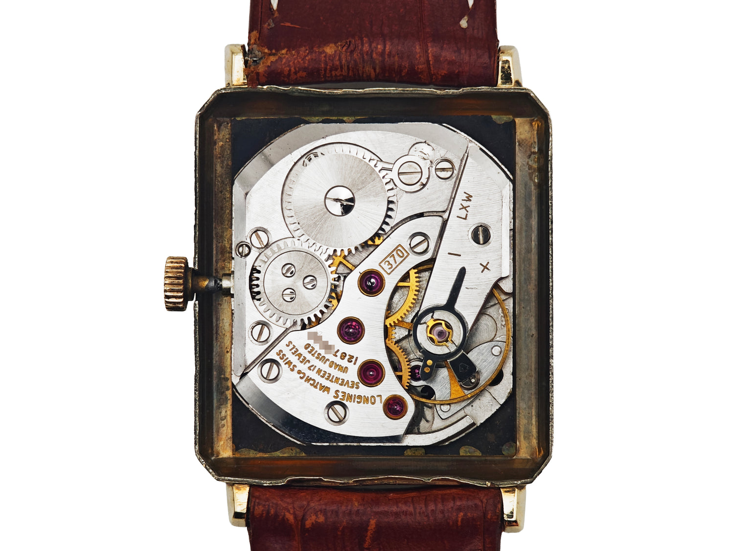 ロンジン アールデコ カッパーダイアル Cal. 370  / LONGINES Artdeco