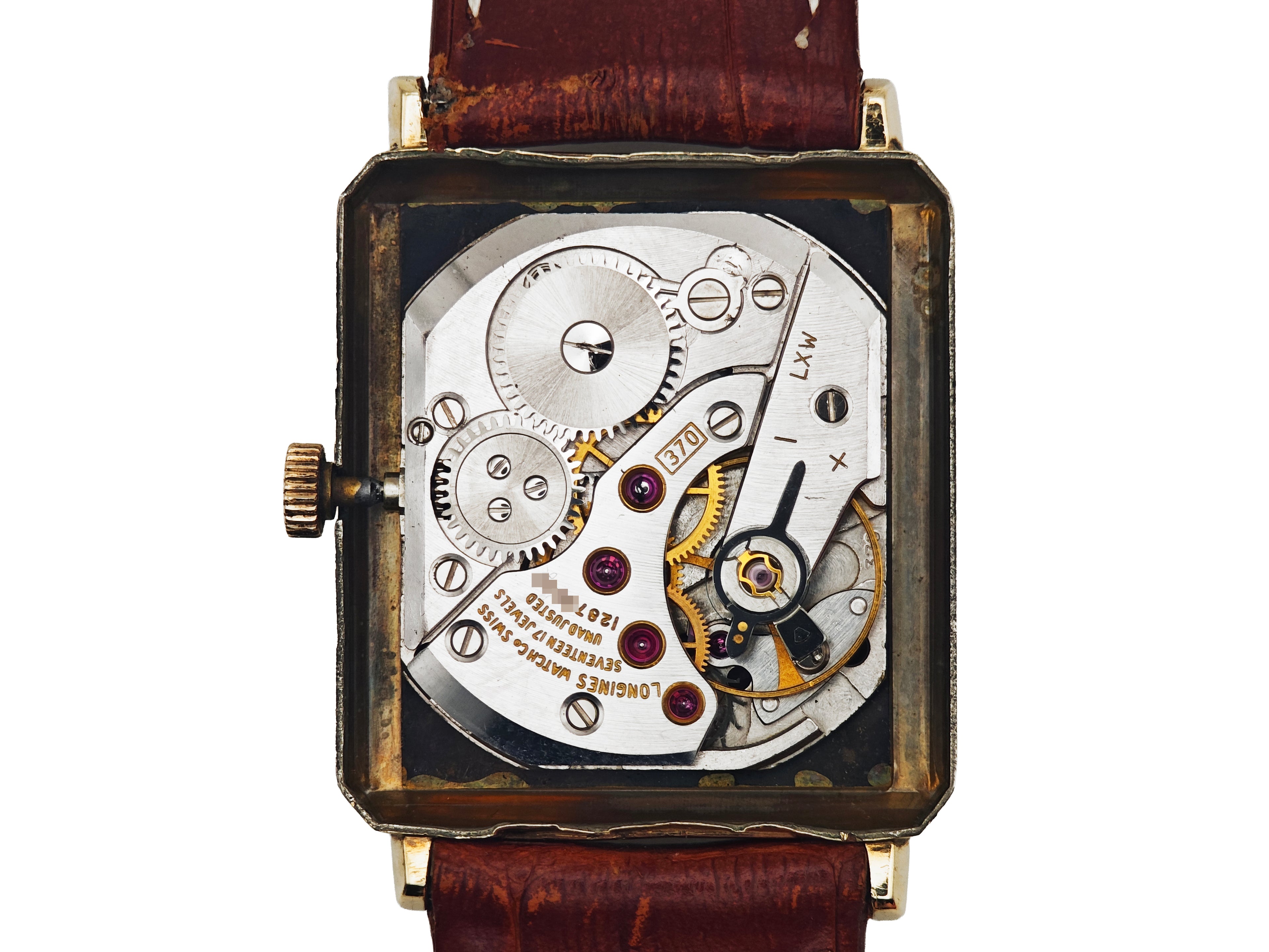 ロンジン アールデコ カッパーダイアル Cal. 370  / LONGINES Artdeco