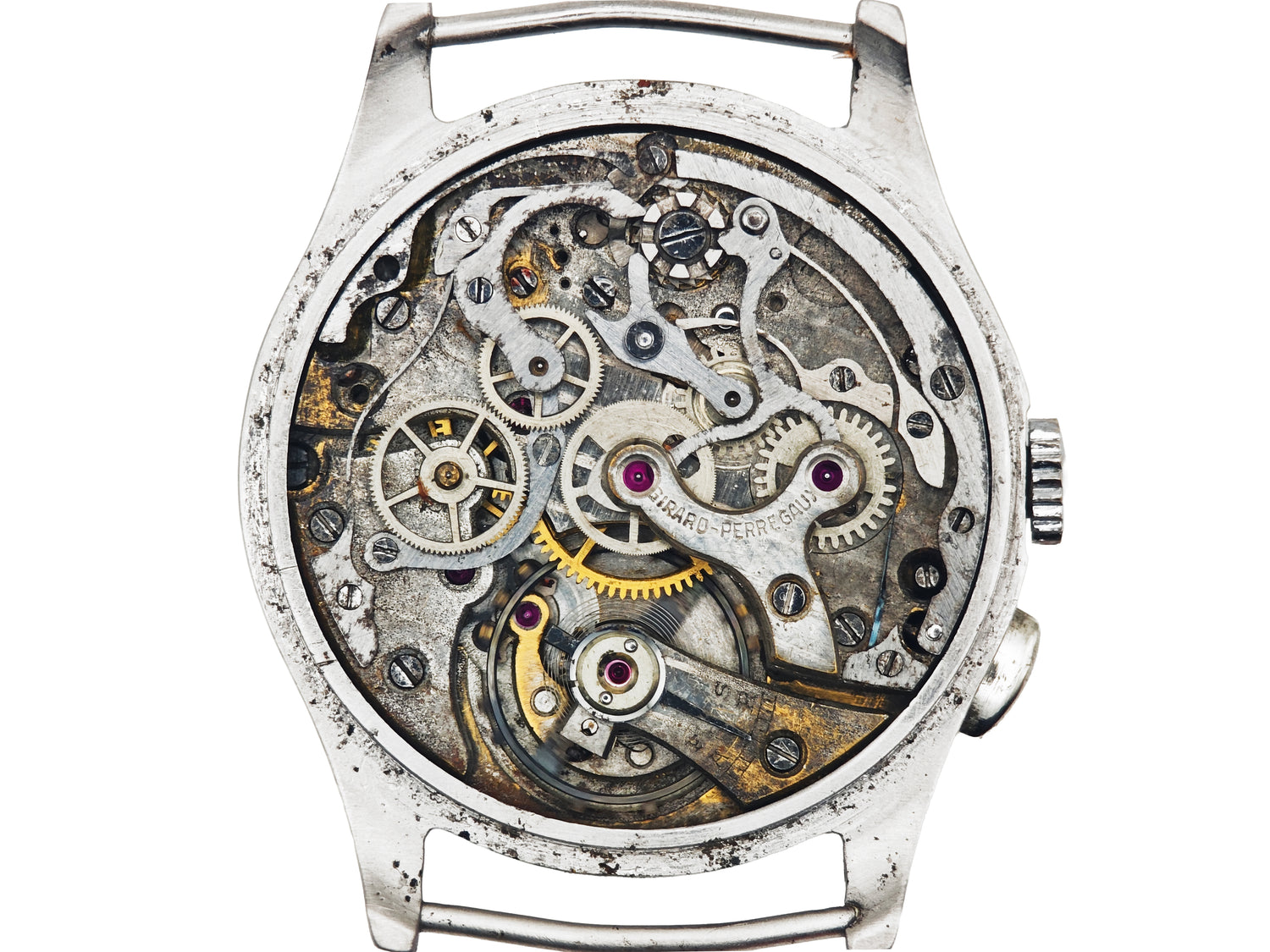ジラール・ペルゴ ワンプッシュクロノ ドクターズパルセーション Cal. Valjoux 23 / Girard-Perregaux Monopusher Doctors Pulsation