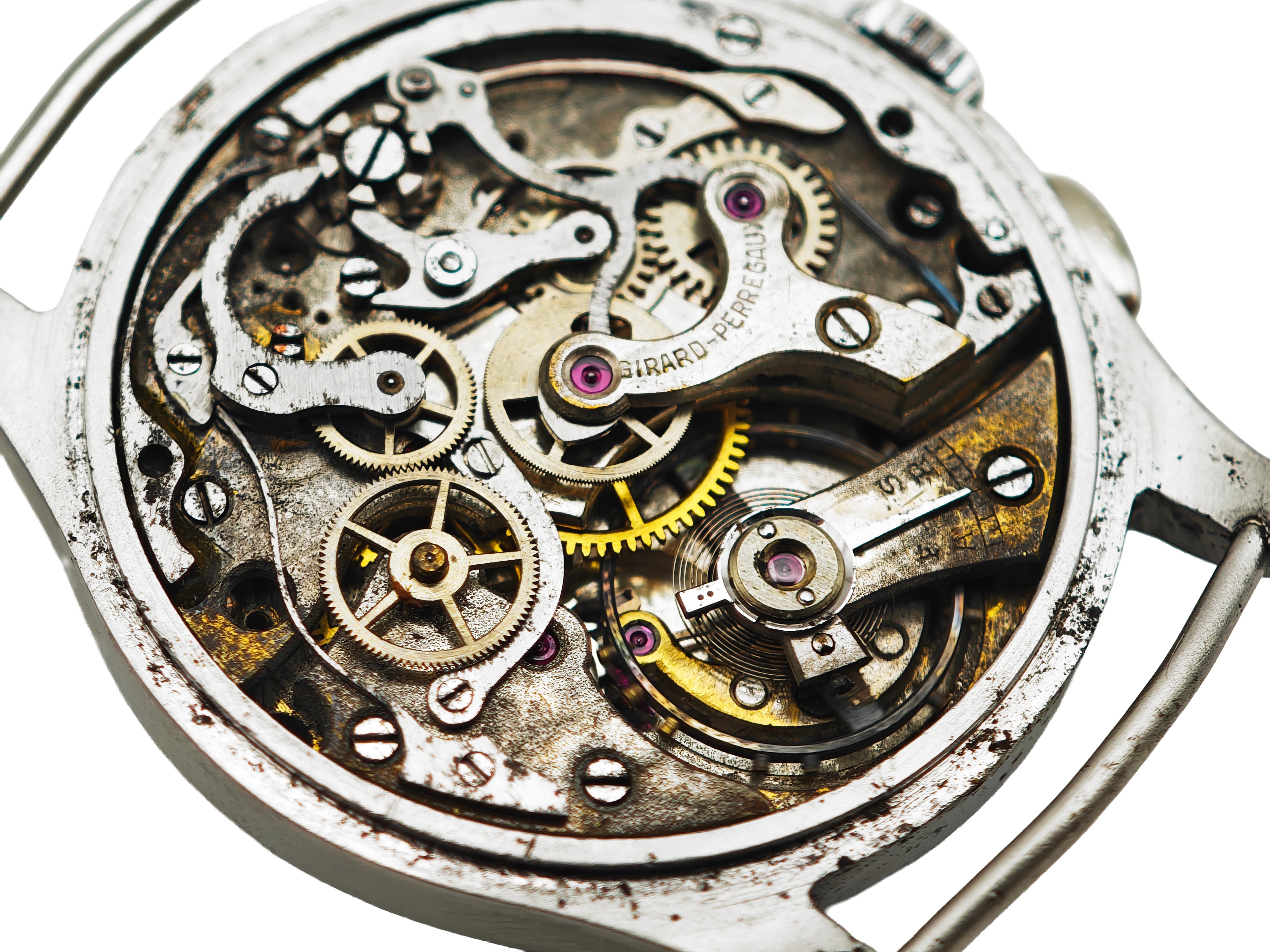 ジラール・ペルゴ ワンプッシュクロノ ドクターズパルセーション Cal. Valjoux 23 / Girard-Perregaux Monopusher Doctors Pulsation