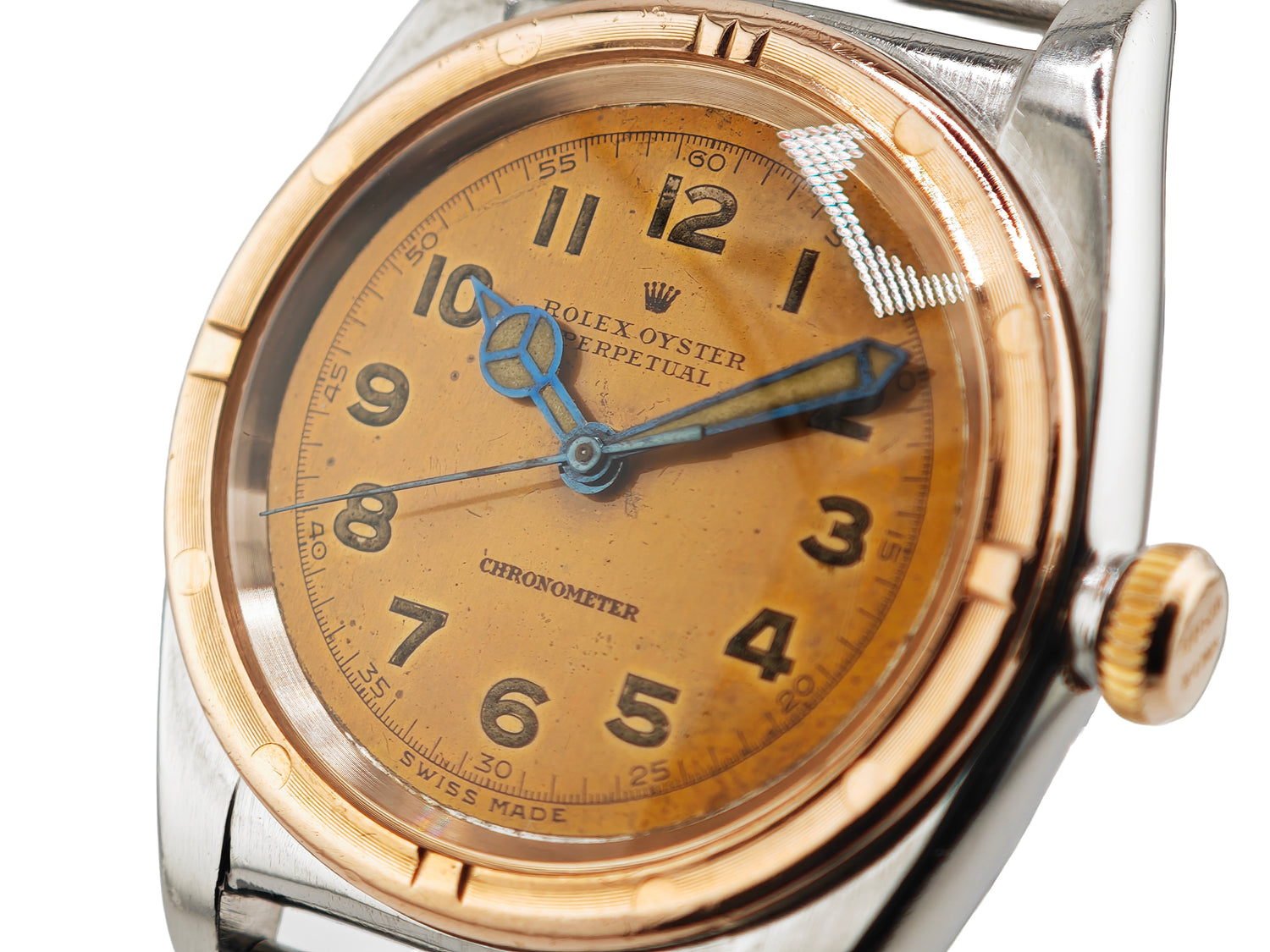 ロレックス バブルバック ピンクゴールドコンビ Ref.3372 / ROLEX Bubbleback