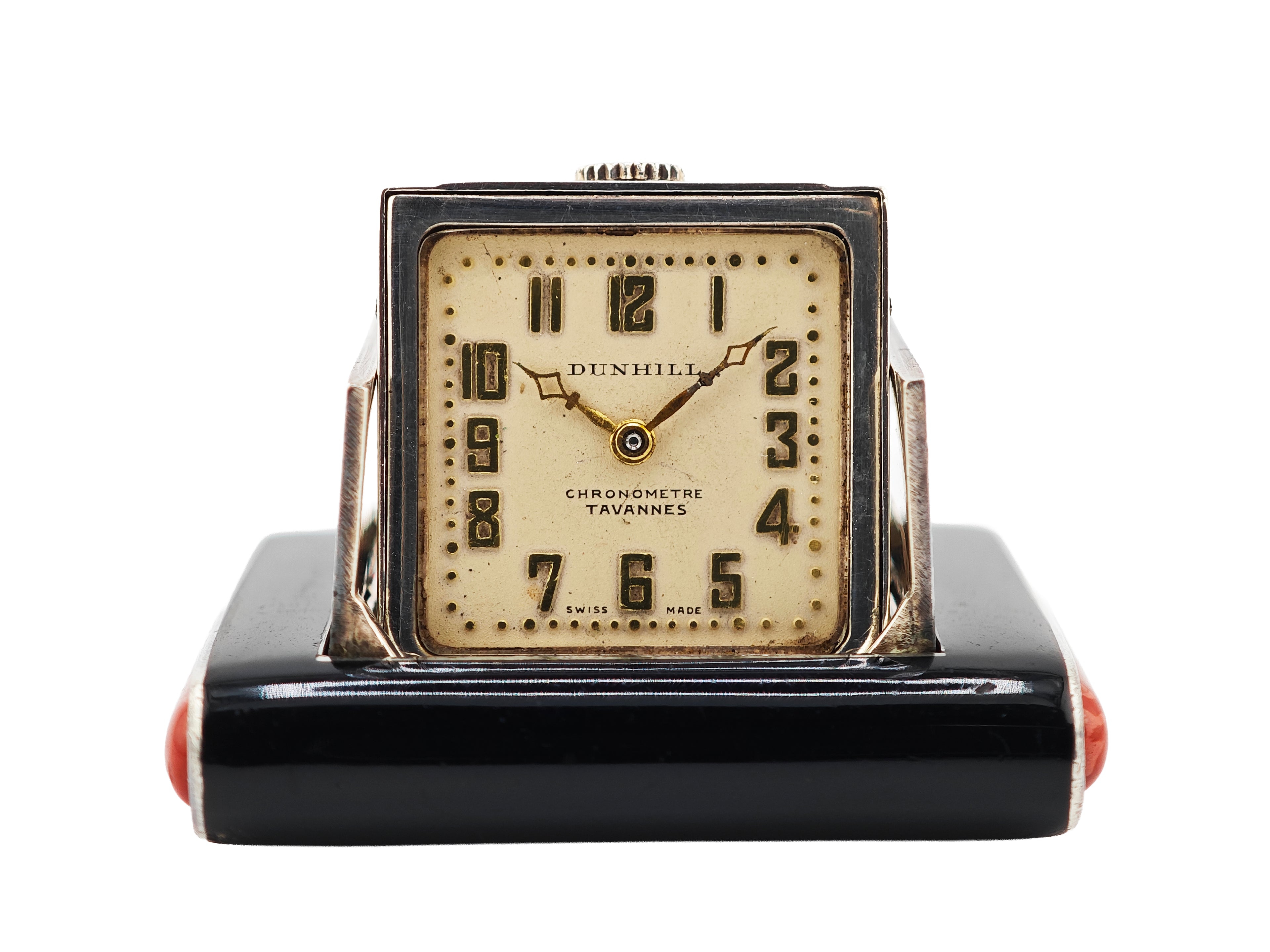 ダンヒル ラ・キャプティヴ トラベルパースウォッチ Ref.825925\2857 / Dunhill La Captive Lacquer Travel Watch 30&