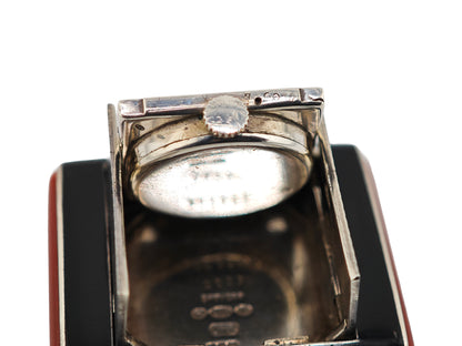 ダンヒル ラ・キャプティヴ トラベルパースウォッチ Ref.825925\2857 / Dunhill La Captive Lacquer Travel Watch 30&