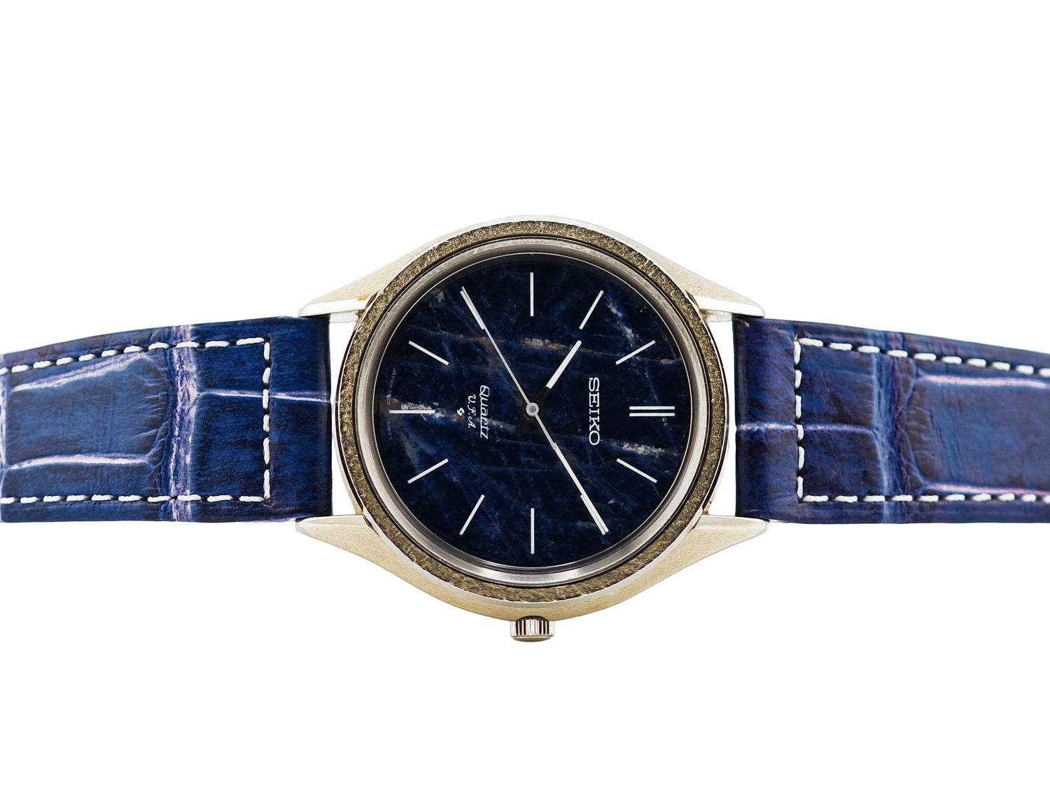 セイコー V.F.A.Quartz ソーダライトダイアル Ref.3820-6000 / SEIKO V.F.A. STONE DIAL 1973’s