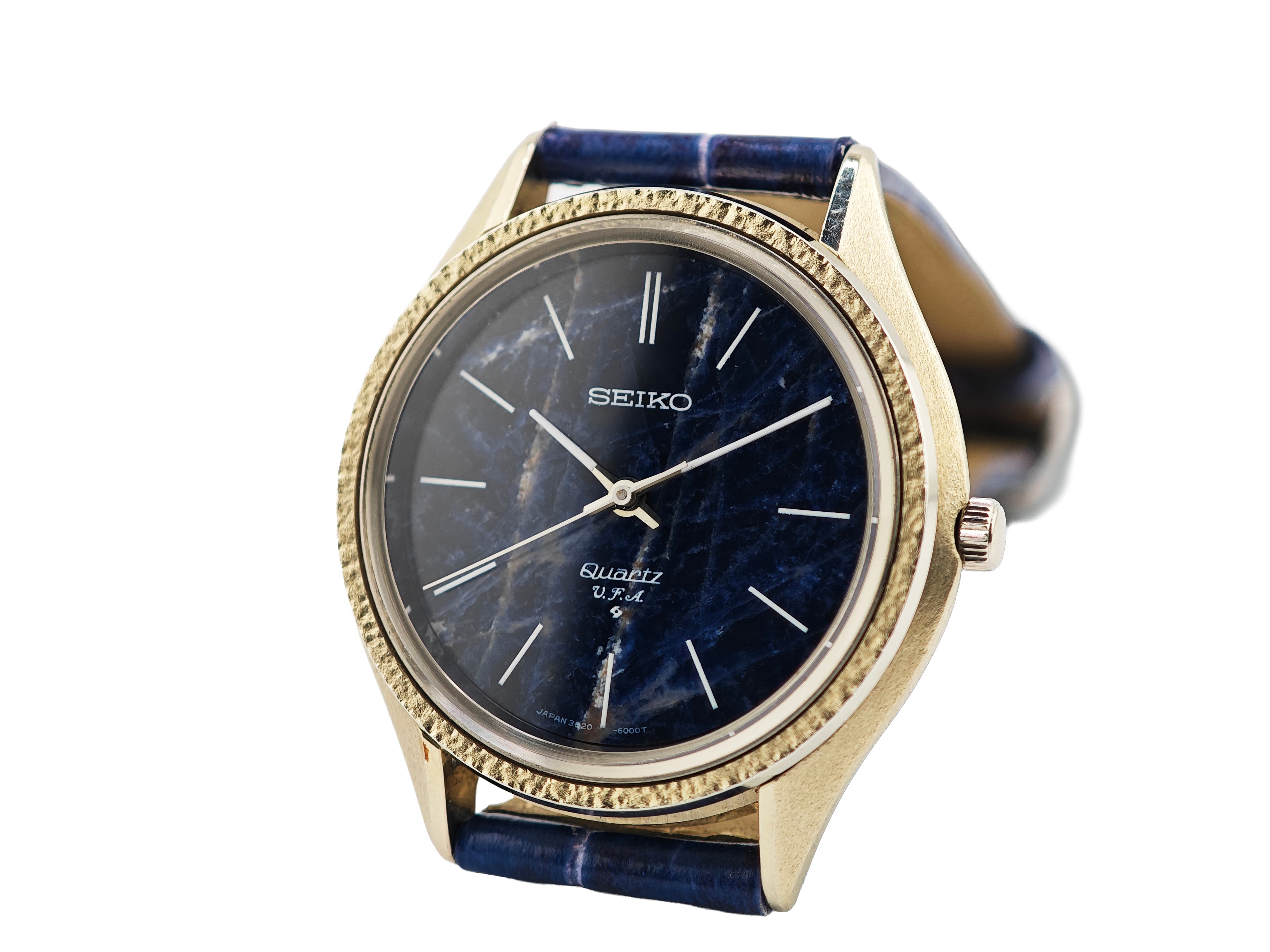 セイコー V.F.A.Quartz ソーダライトダイアル Ref.3820-6000 / SEIKO V.F.A. STONE DIAL 1973’s