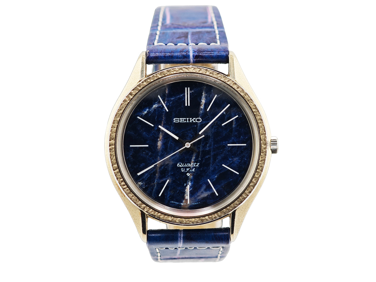 セイコー V.F.A.Quartz ソーダライトダイアル Ref.3820-6000 / SEIKO V.F.A. STONE DIAL 1973’s