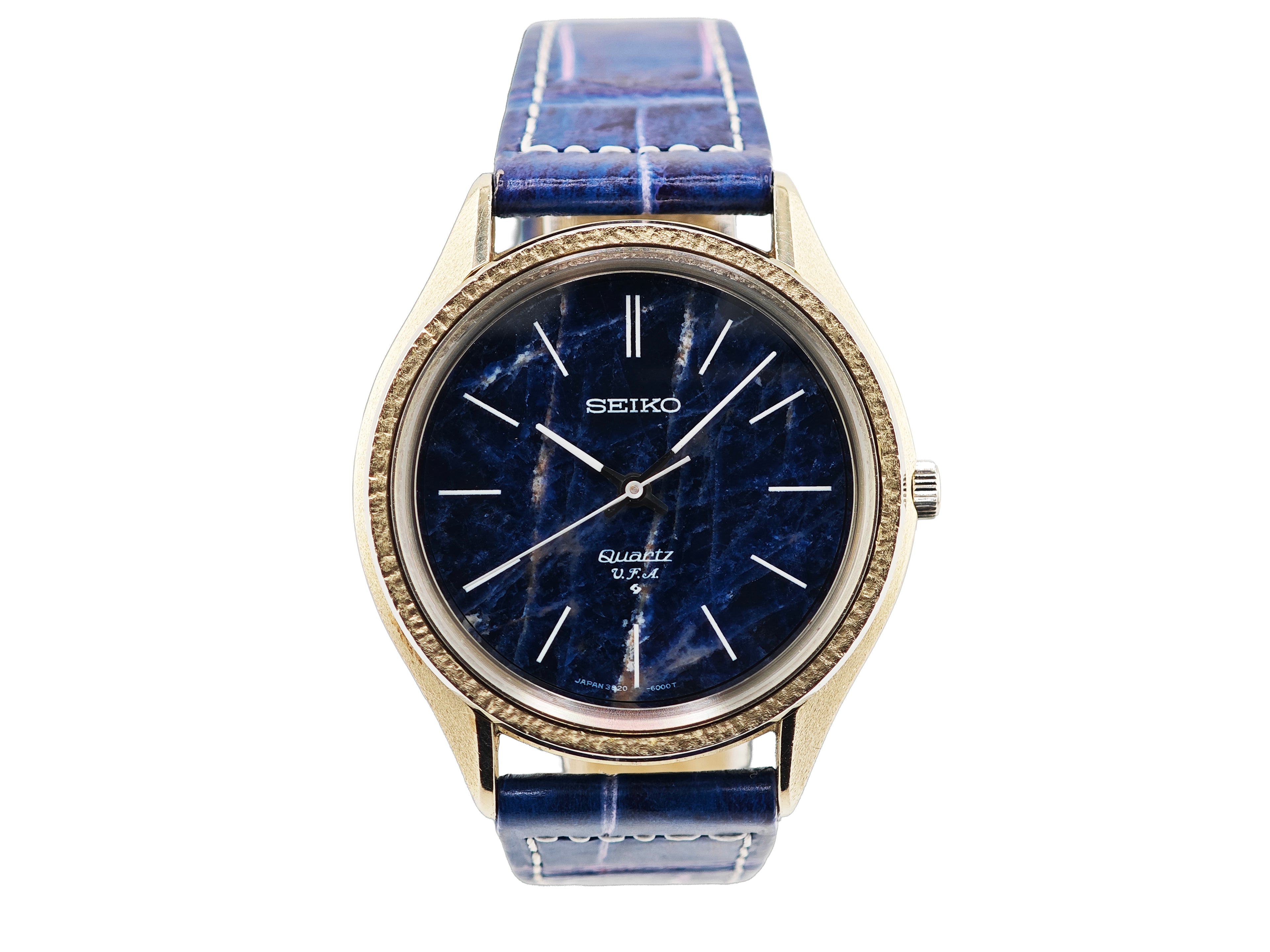 セイコー V.F.A.Quartz ソーダライトダイアル Ref.3820-6000 / SEIKO V.F.A. STONE DIAL 1973’s