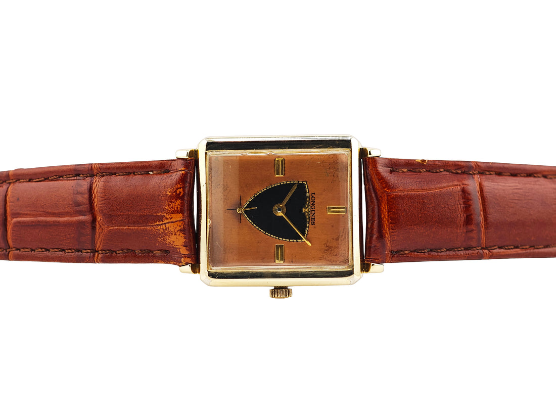 ロンジン アールデコ カッパーダイアル Cal. 370  / LONGINES Artdeco