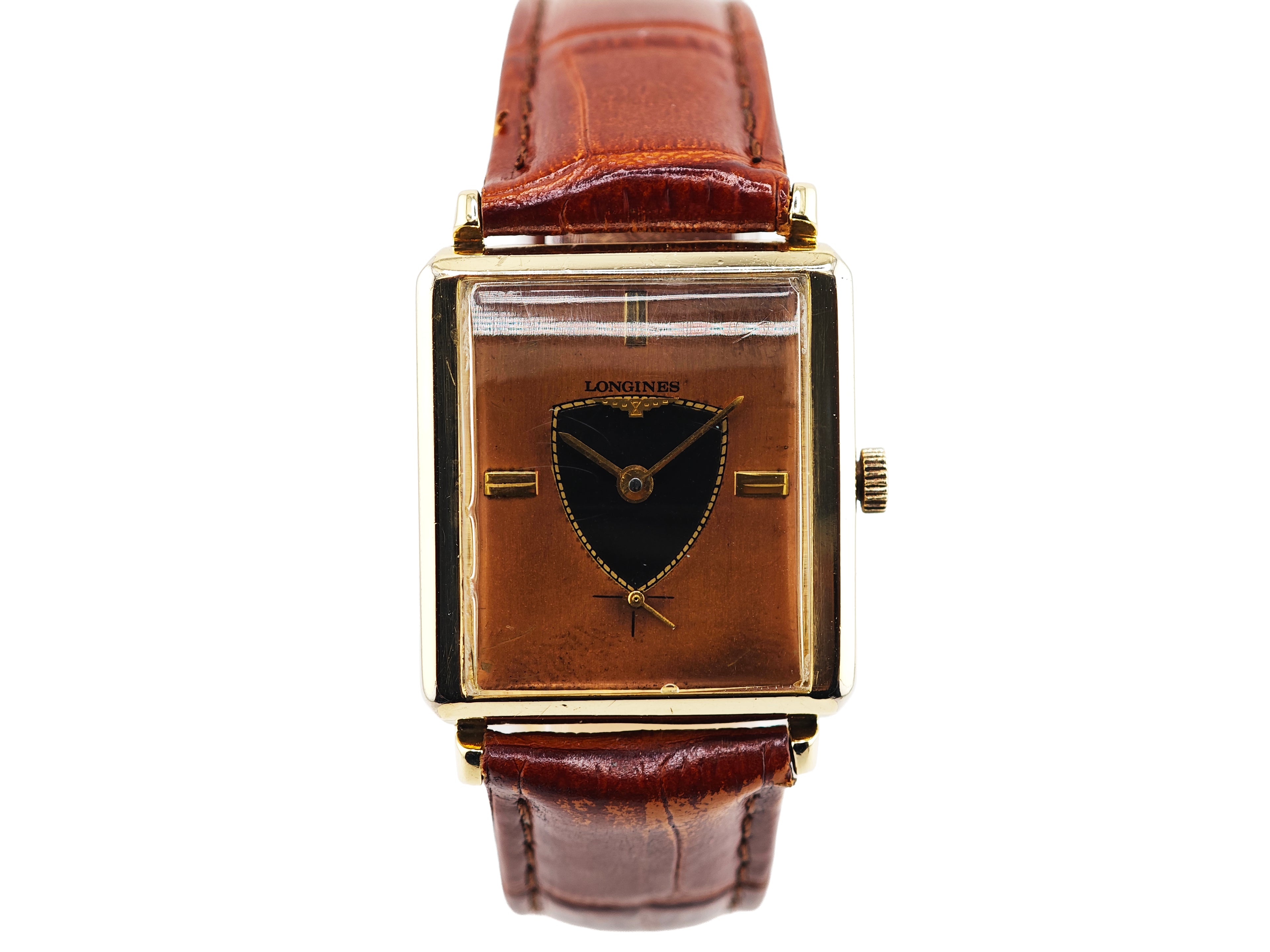 ロンジン アールデコ カッパーダイアル Cal. 370  / LONGINES Artdeco