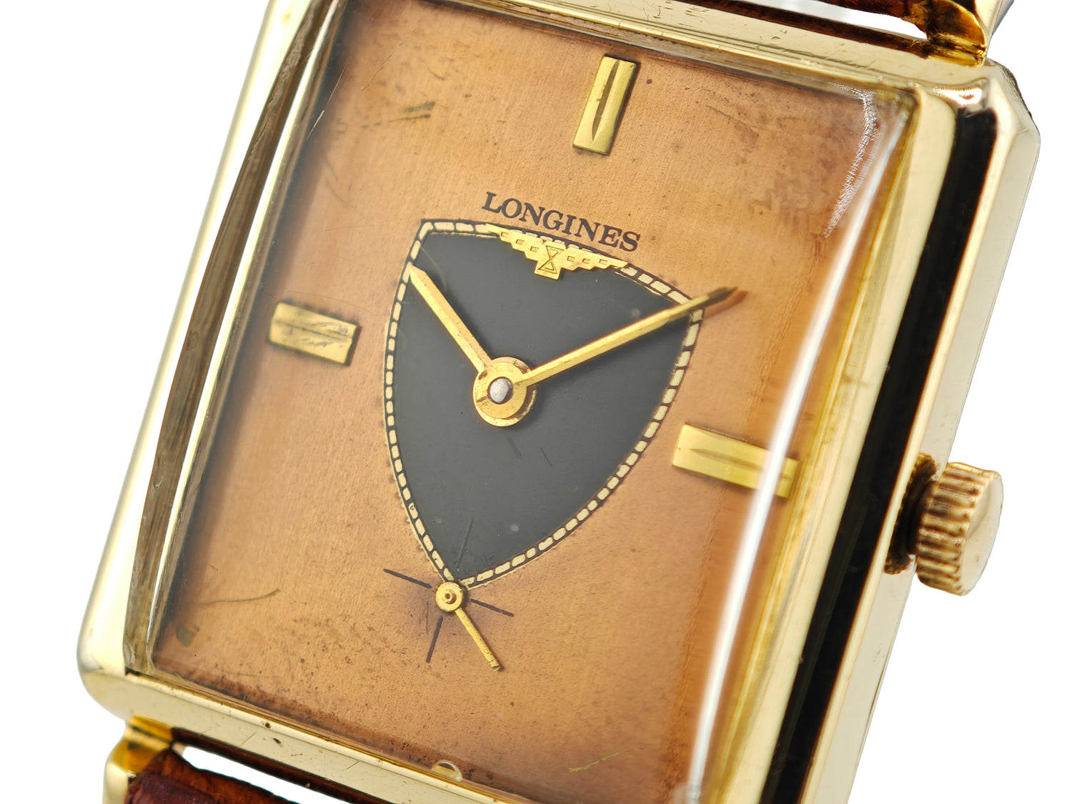 ロンジン アールデコ カッパーダイアル Cal. 370  / LONGINES Artdeco